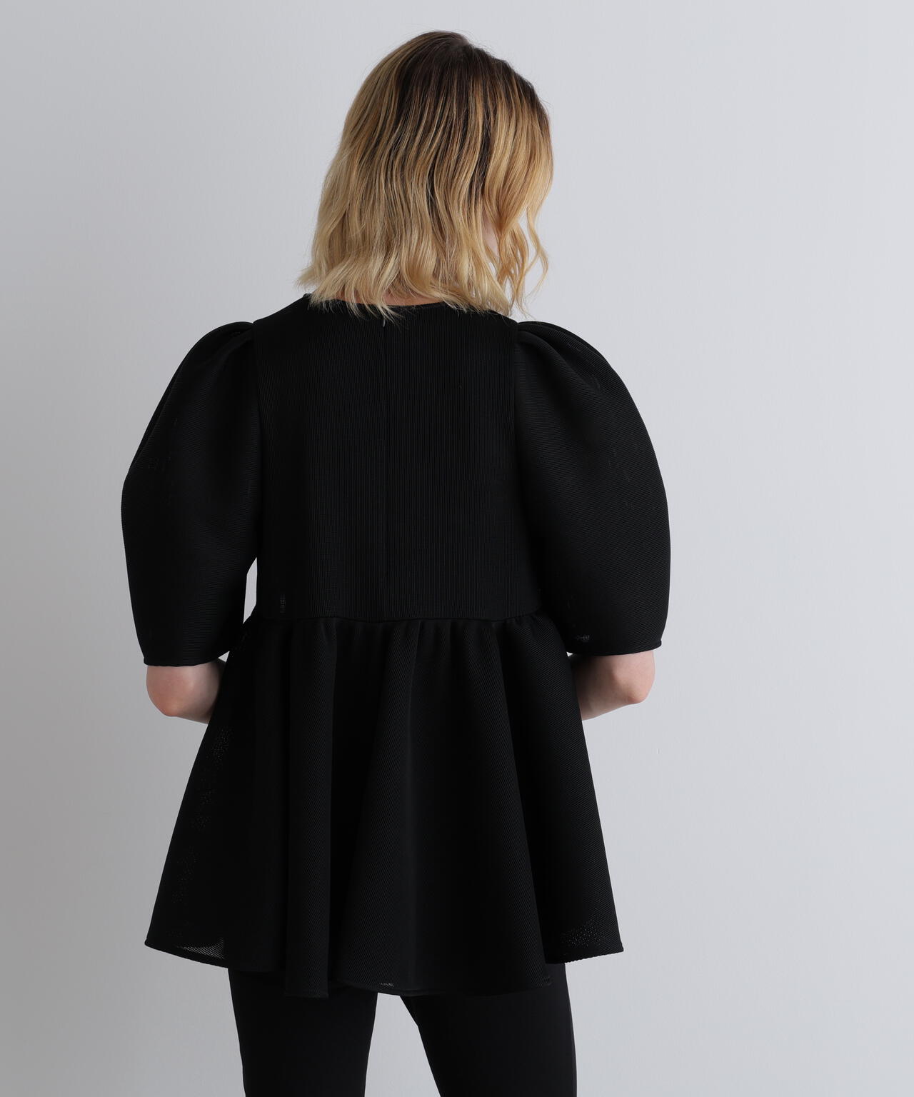 メッシュダンボールブラウス