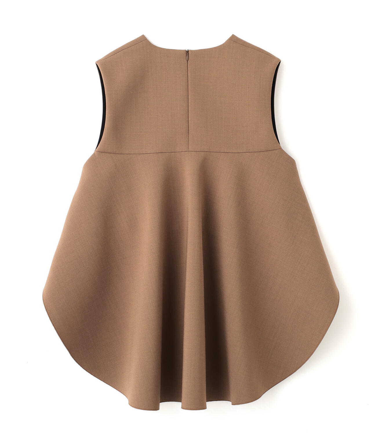 ライトボンディングノースリーブジレブラウス