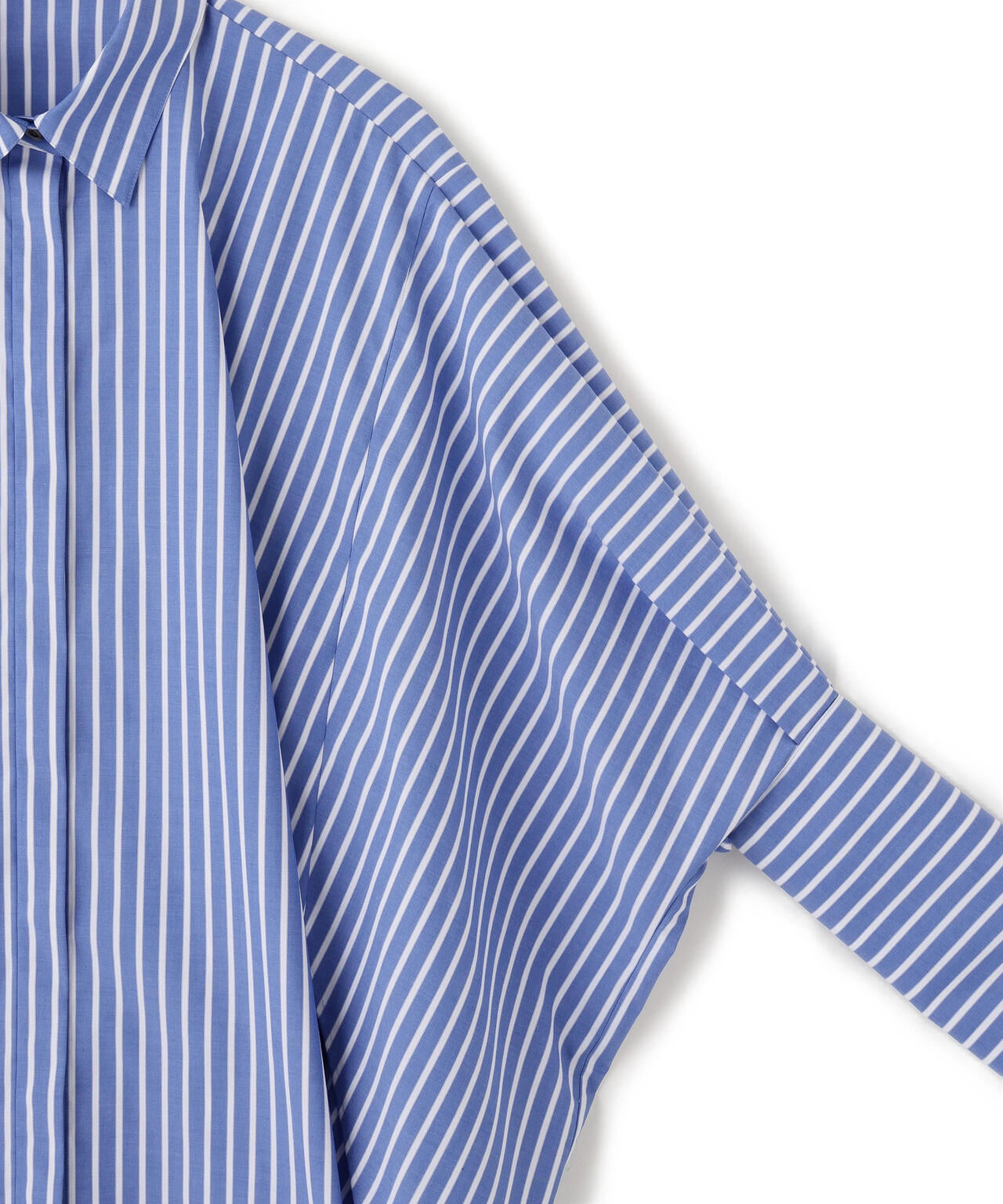 オーバーサイズロングカフスシャツ