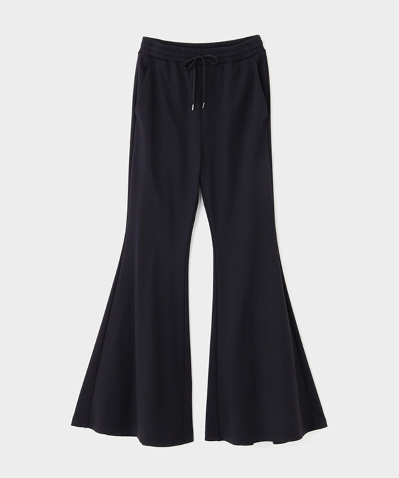 【EC限定/00サイズ】ハイストレッチ裏起毛フレアパンツ