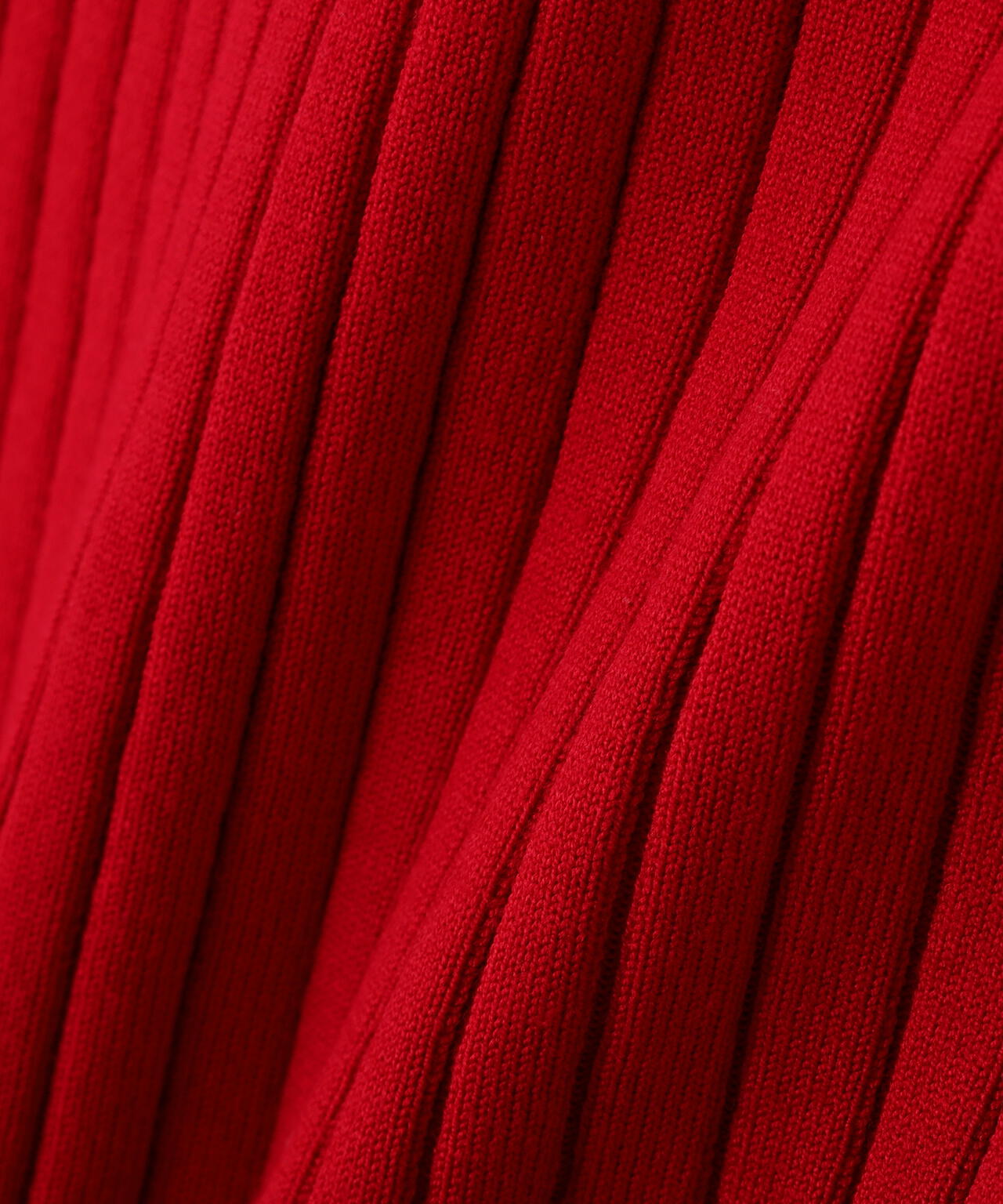 リブニットスカートパンツ