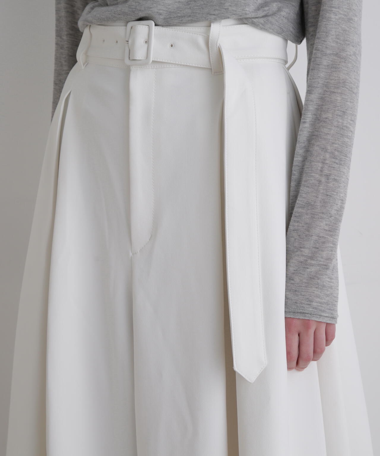 ハイウエストワイドパンツ