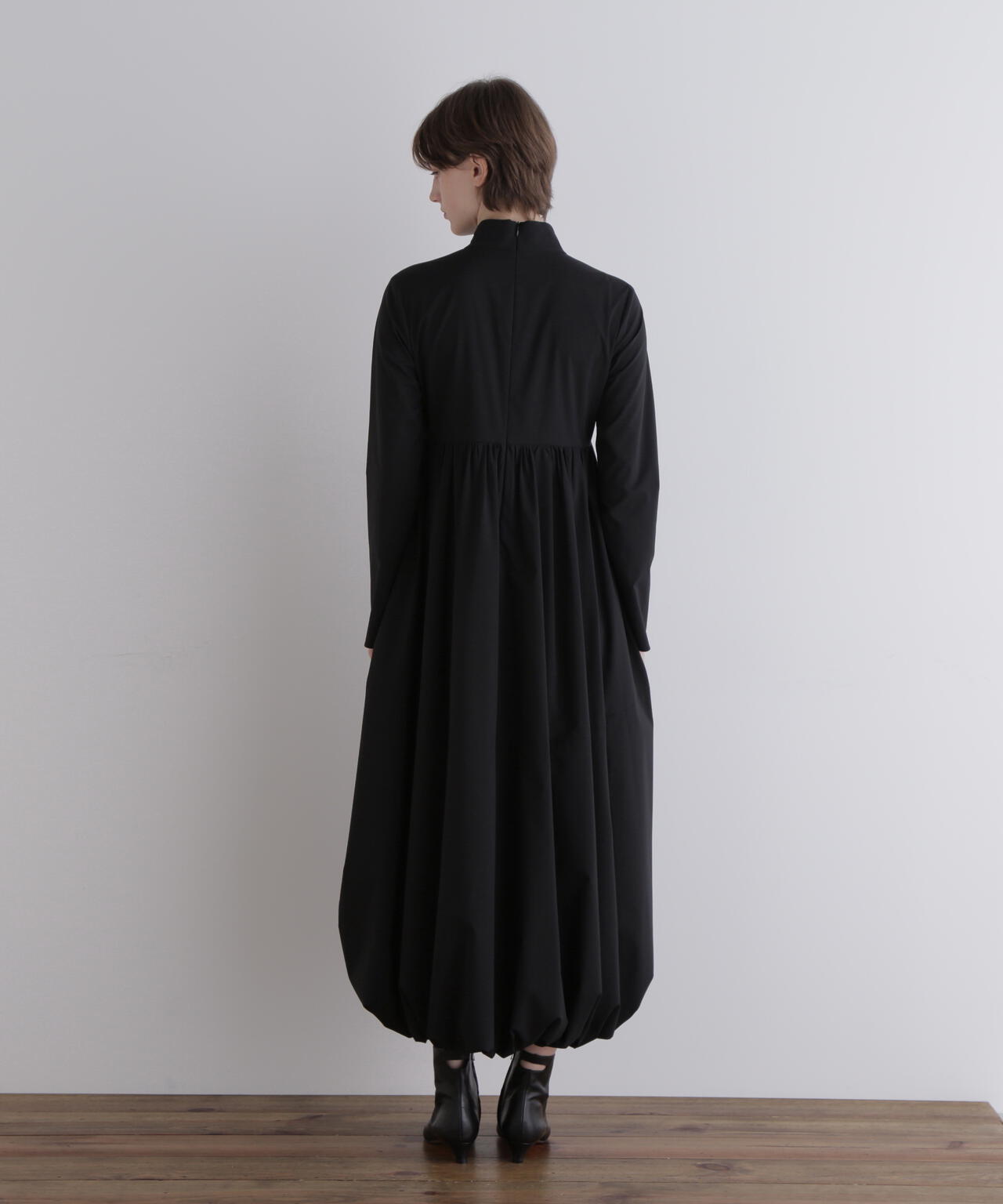 タフタバルーンワンピース