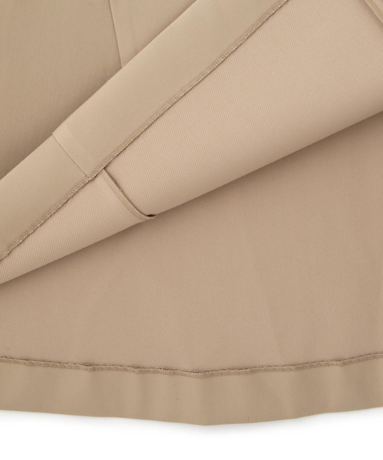 ライトダブルクロスペプラムキャミワンピース