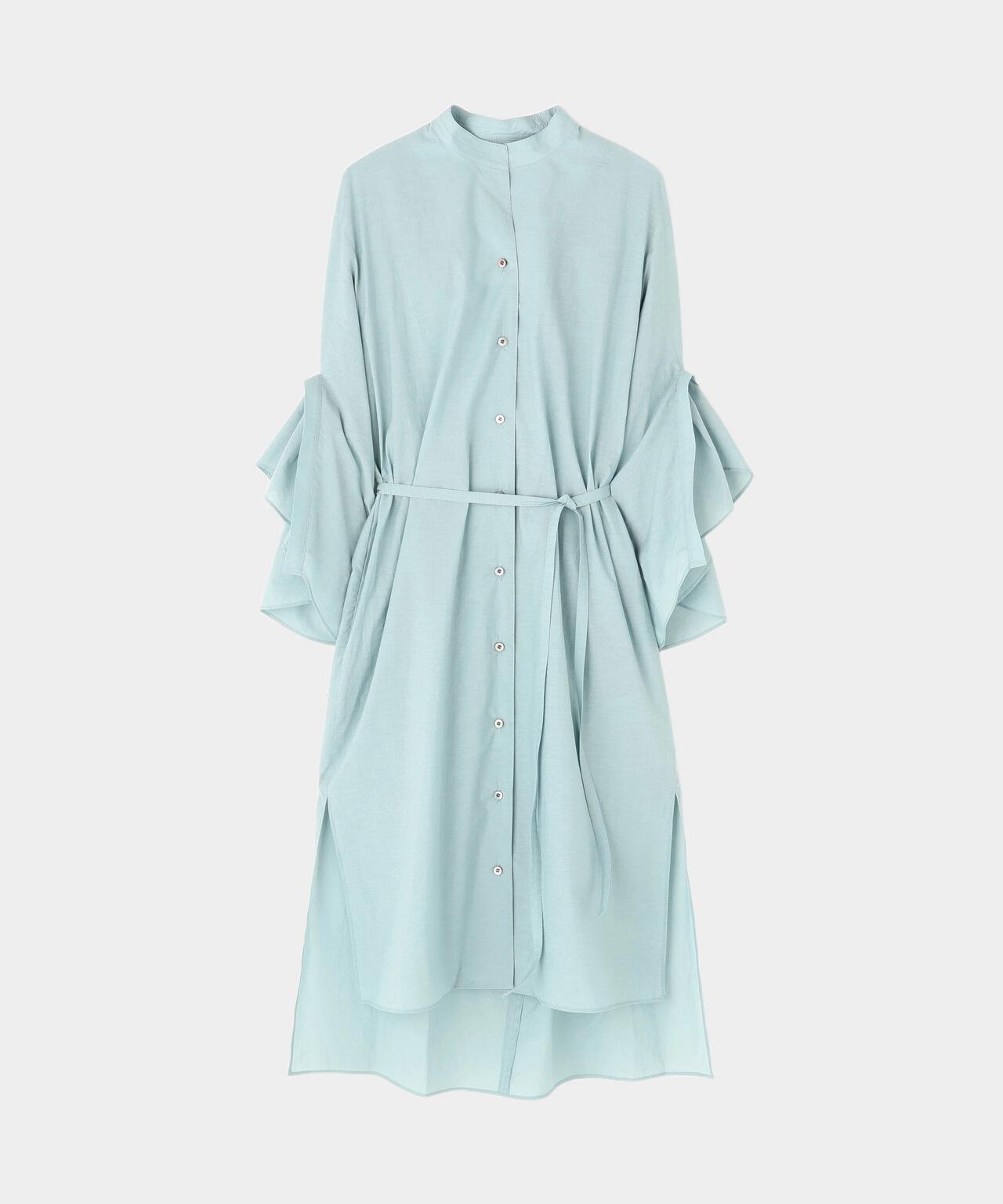 ラッフルスリーブワンピース