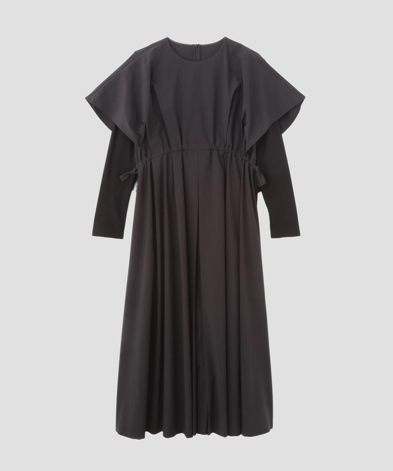 SOLOTEXブロードケープワンピース