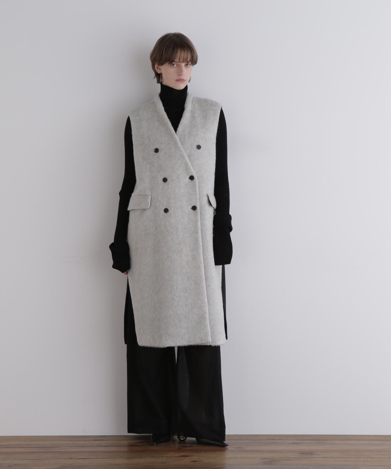 ヘリンボンシャギージレ