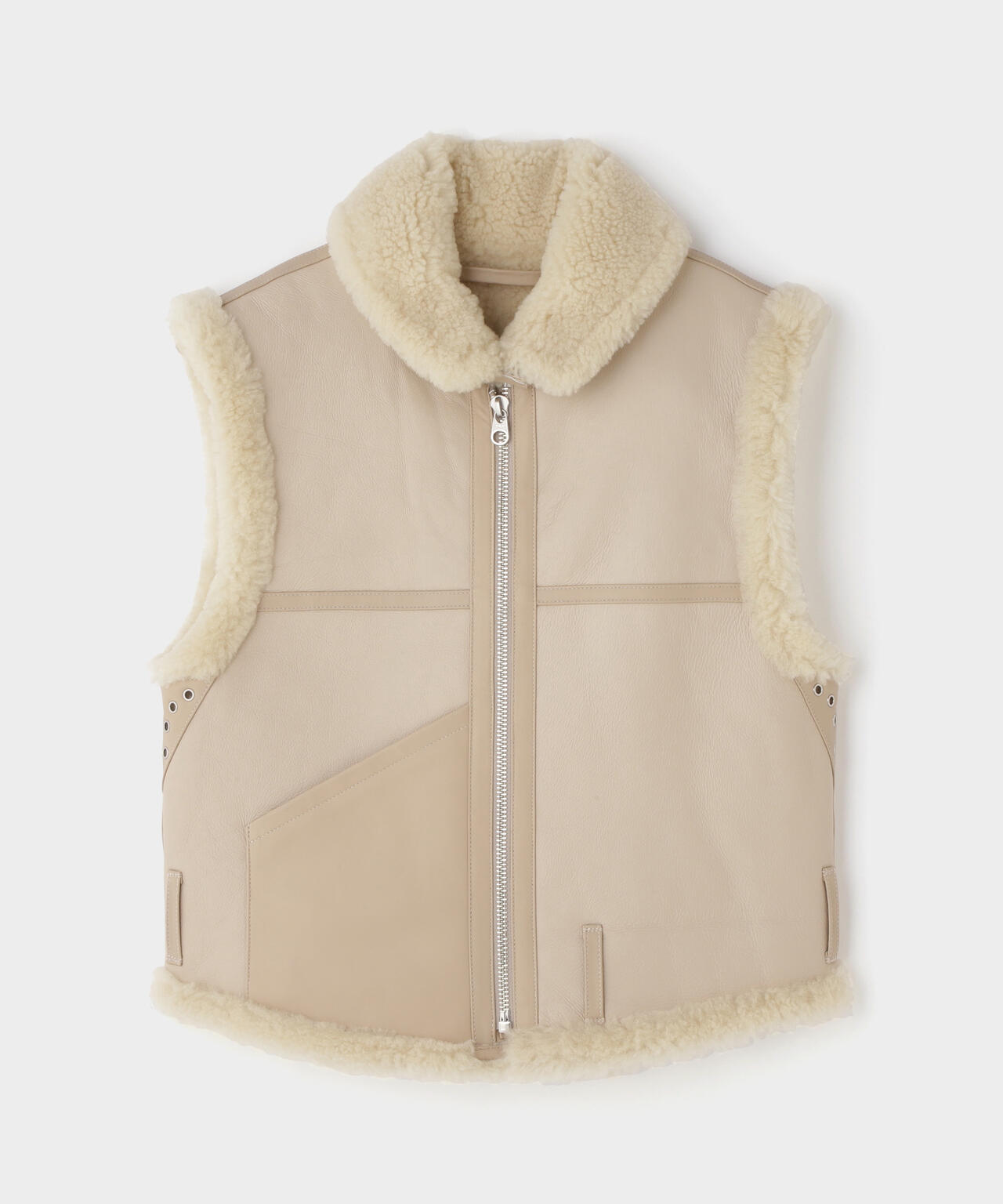 【TANAKA / タナカ】SHEARLING VEST