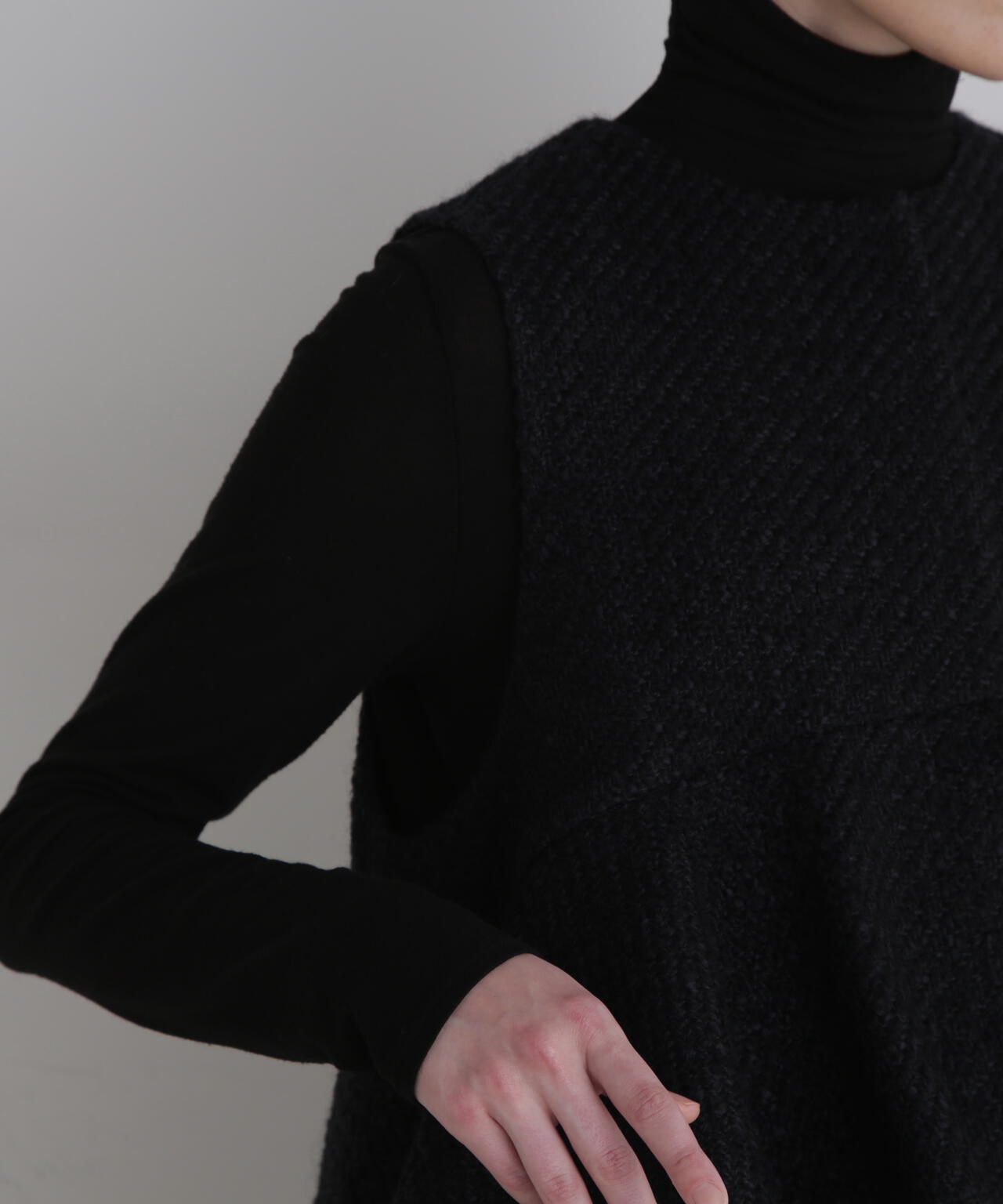 ロービングツィードティアードジレ