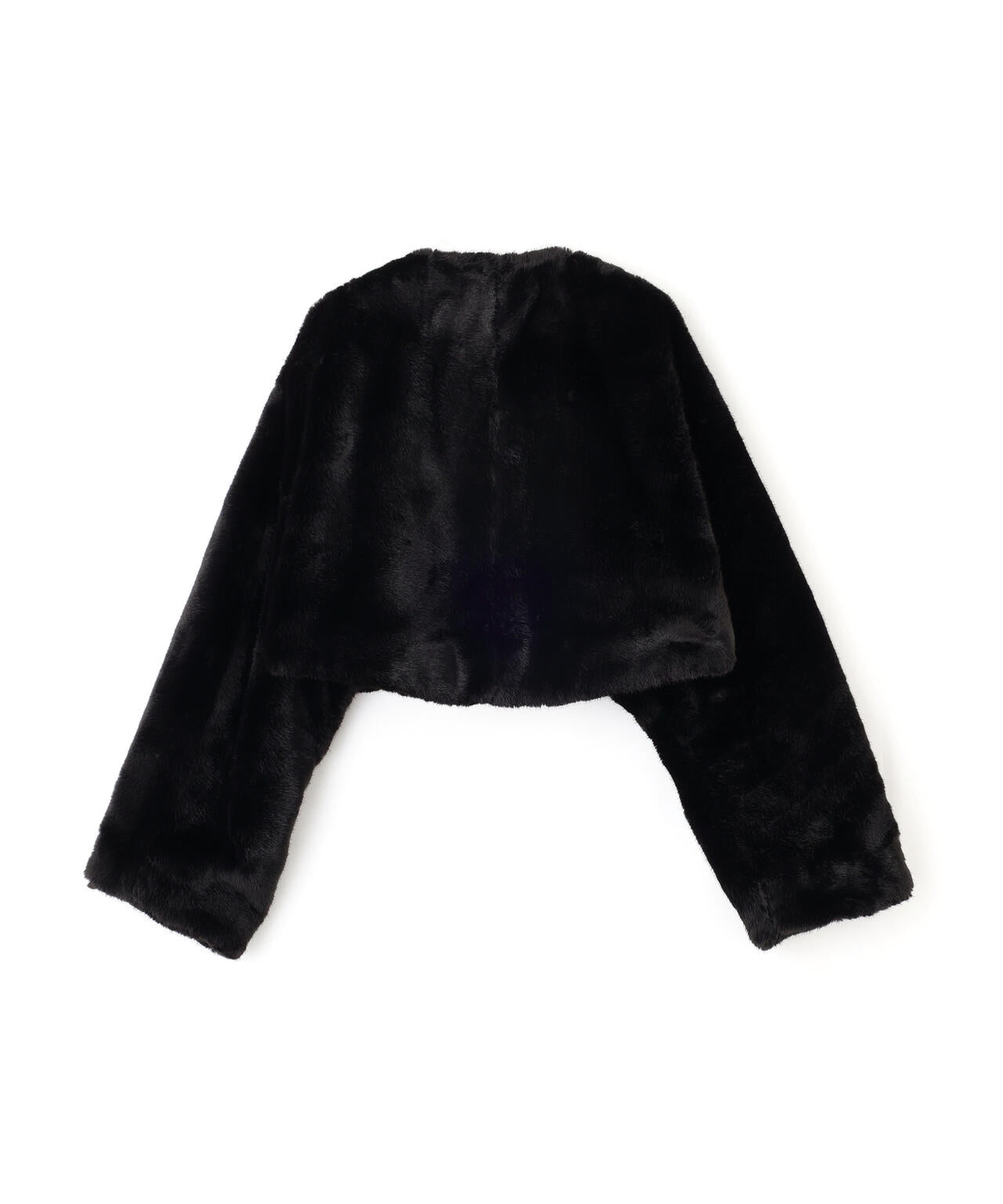 フェイクファーショートジャケット