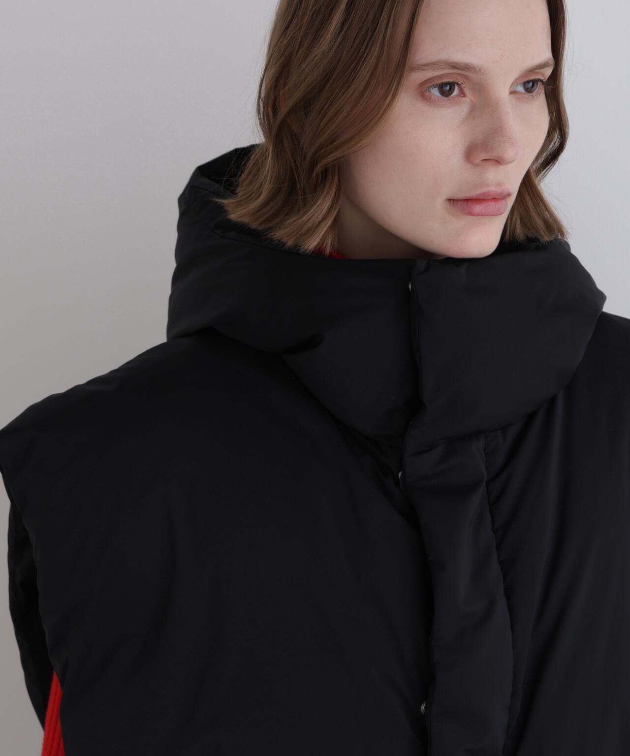 ボクシーシルエットダウンベスト