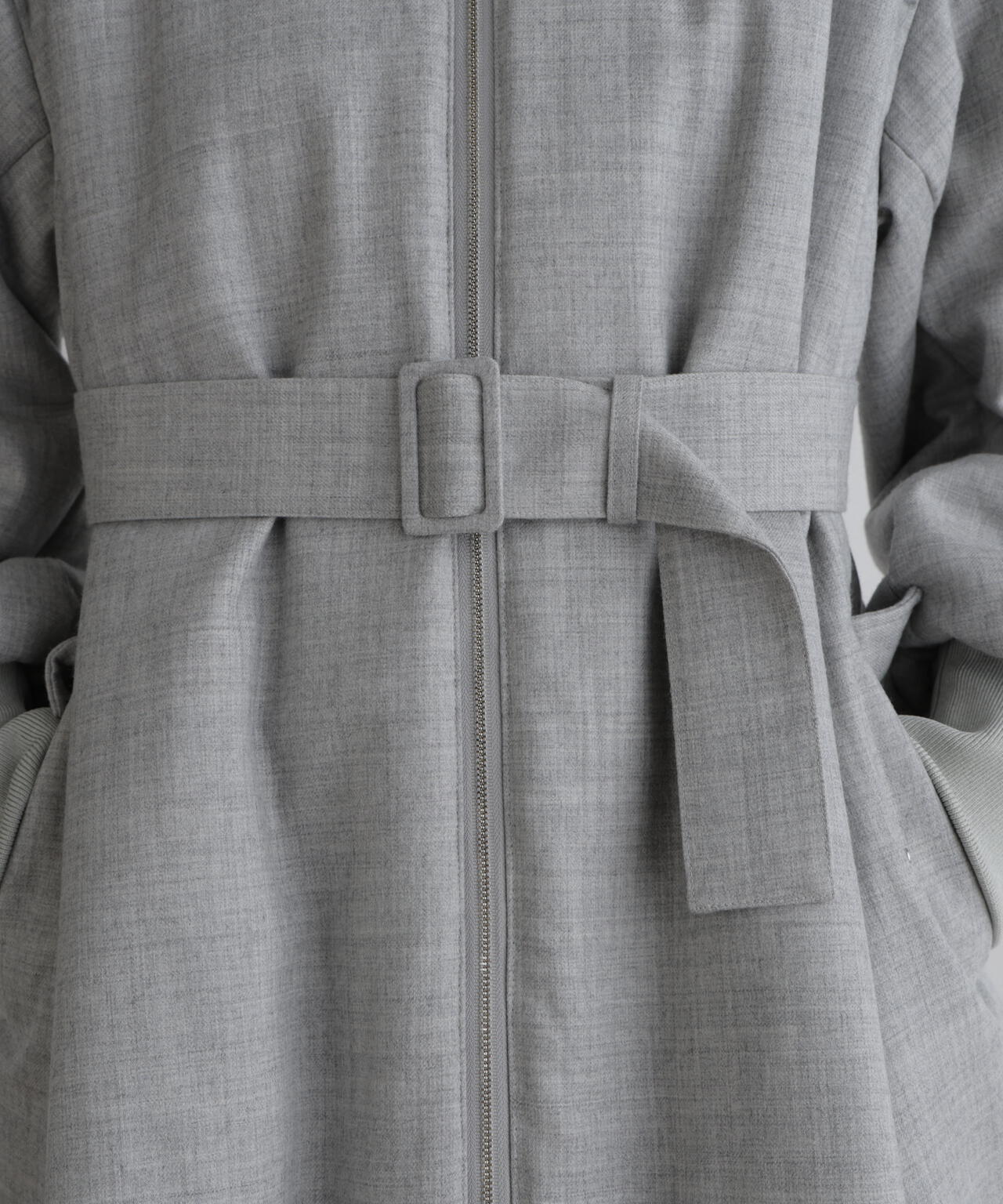 サキソニーウエストベルトパフィージャケット