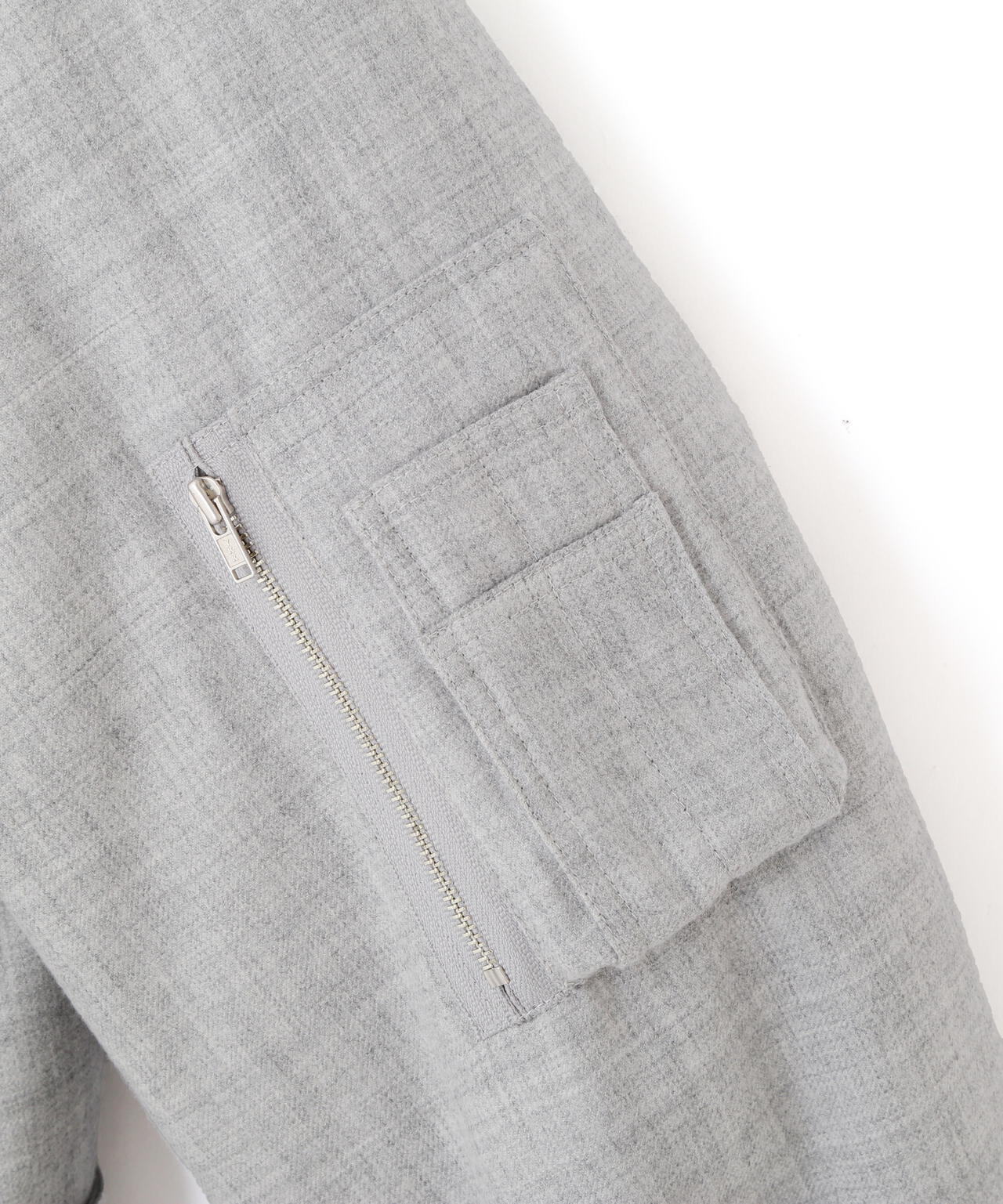 サキソニーウエストベルトパフィージャケット