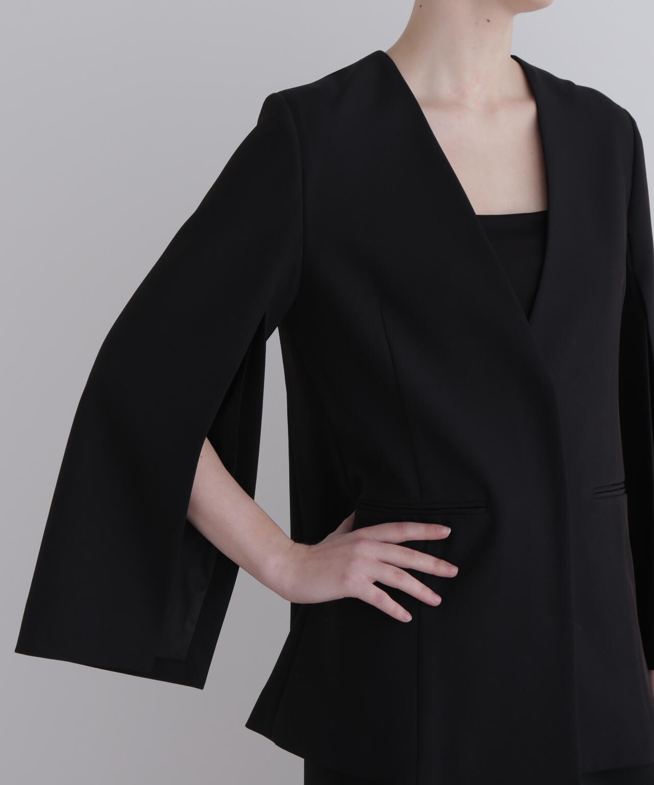 2WAYツイルスリットジャケット