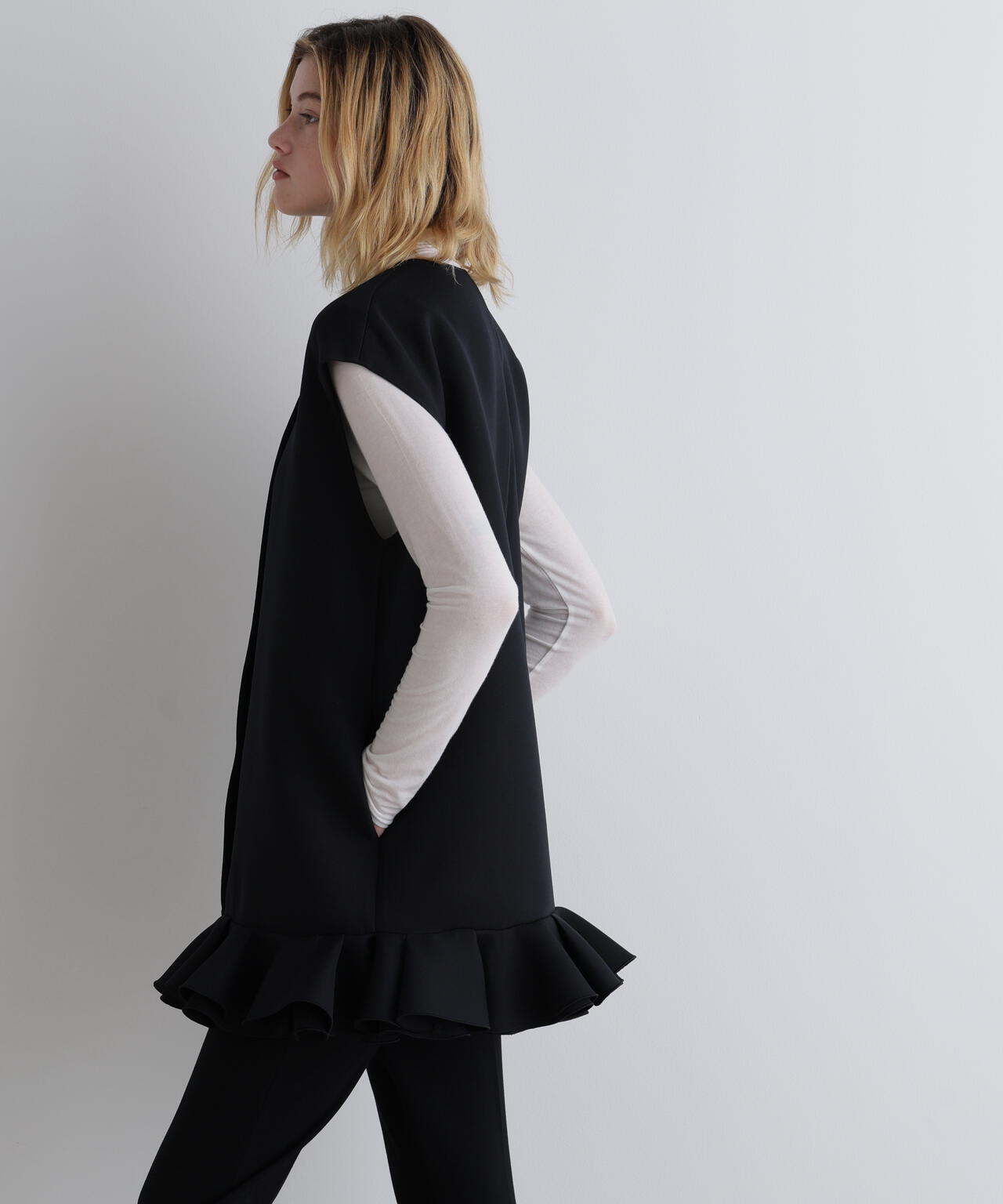 トリプルクロスペプラムジレ