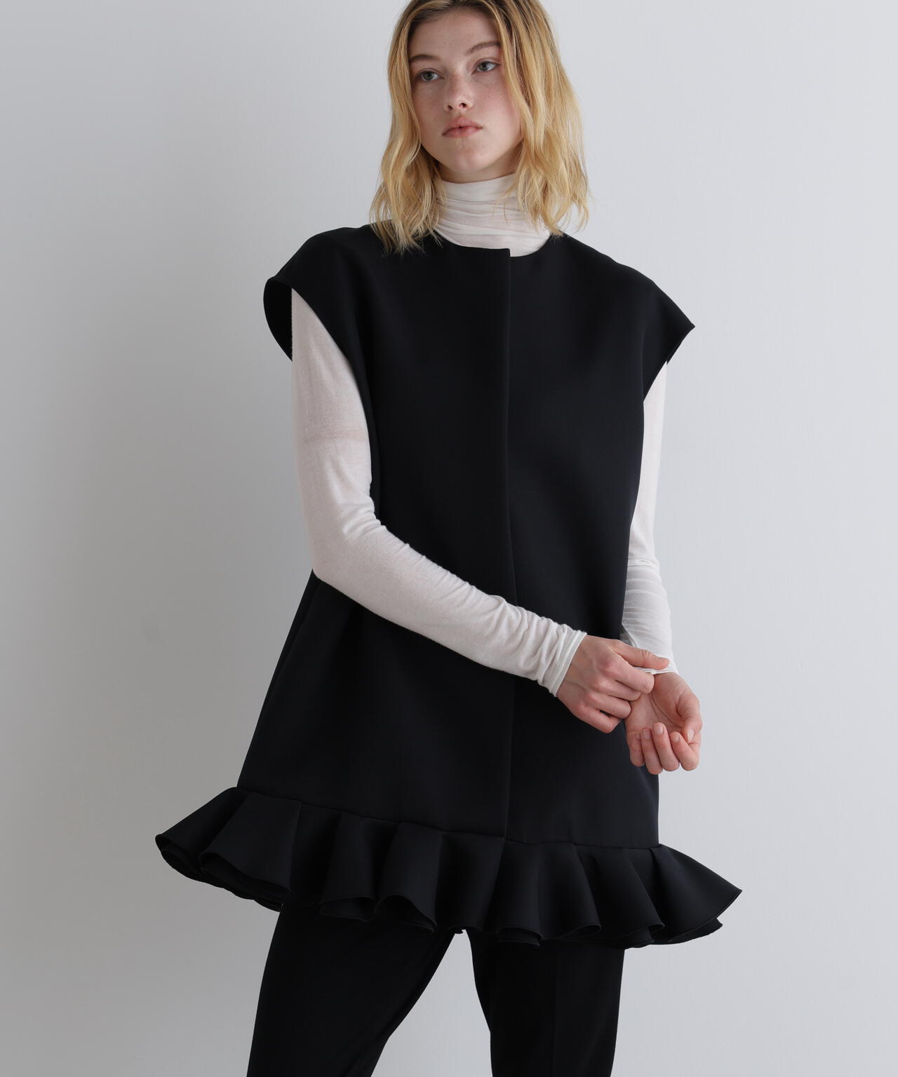 トリプルクロスペプラムジレ