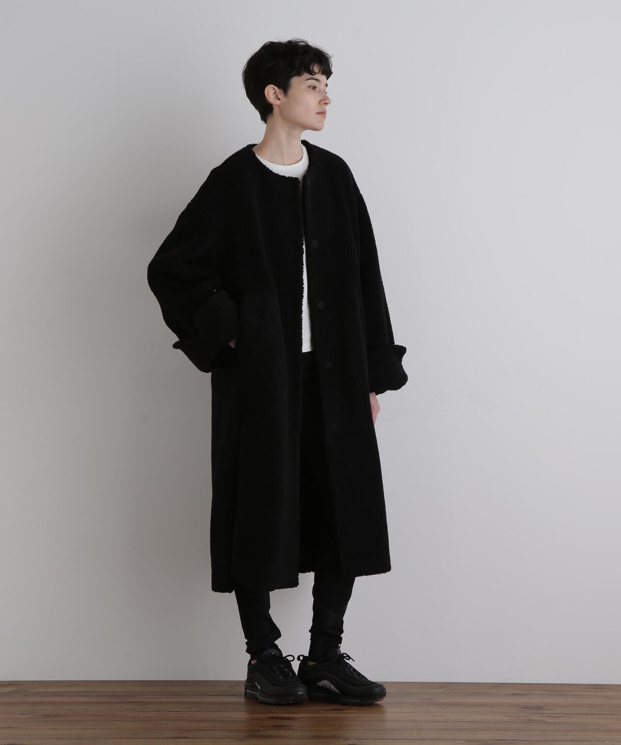 《LE PHIL SPORTS》ボアパイルロングコート