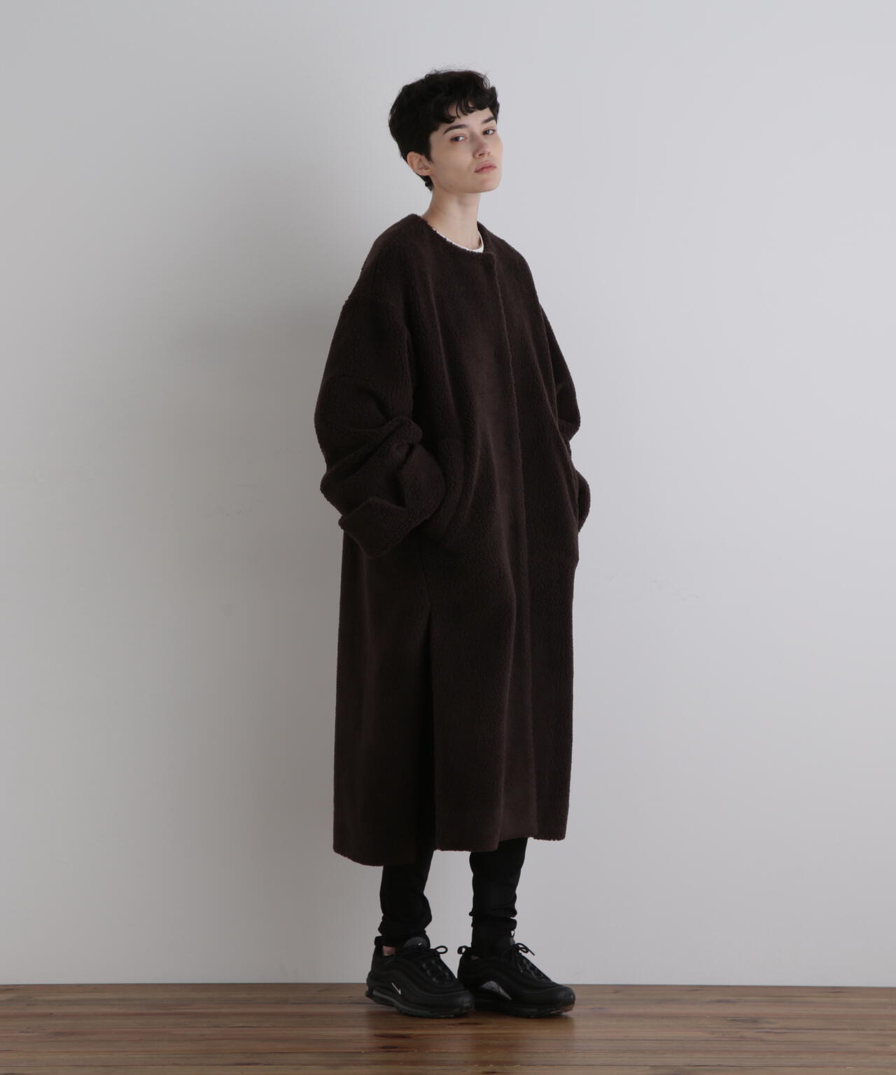 《LE PHIL SPORTS》ボアパイルロングコート