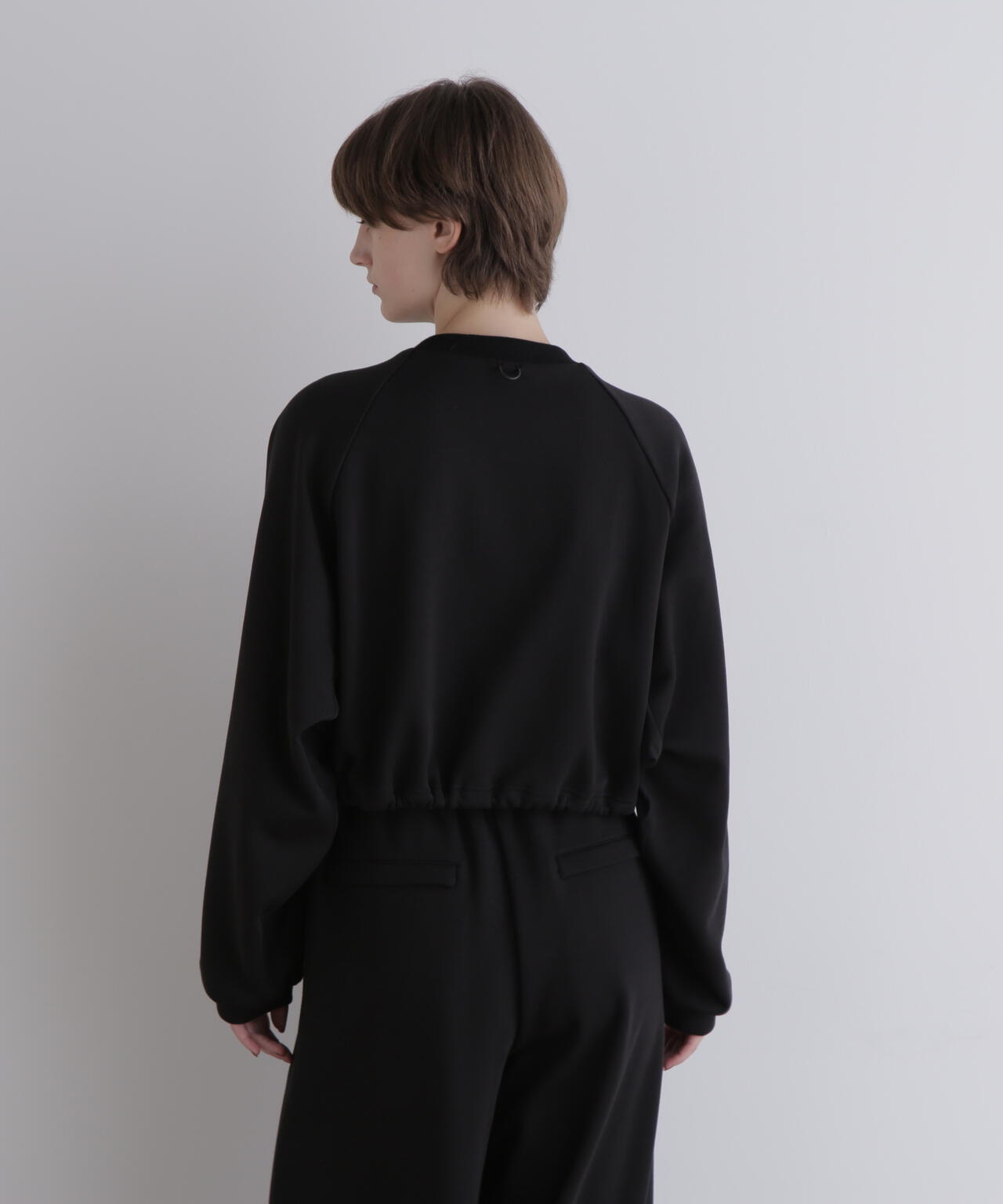 《LE PHIL SPORTS》バック裏毛コンビショートプルオーバー