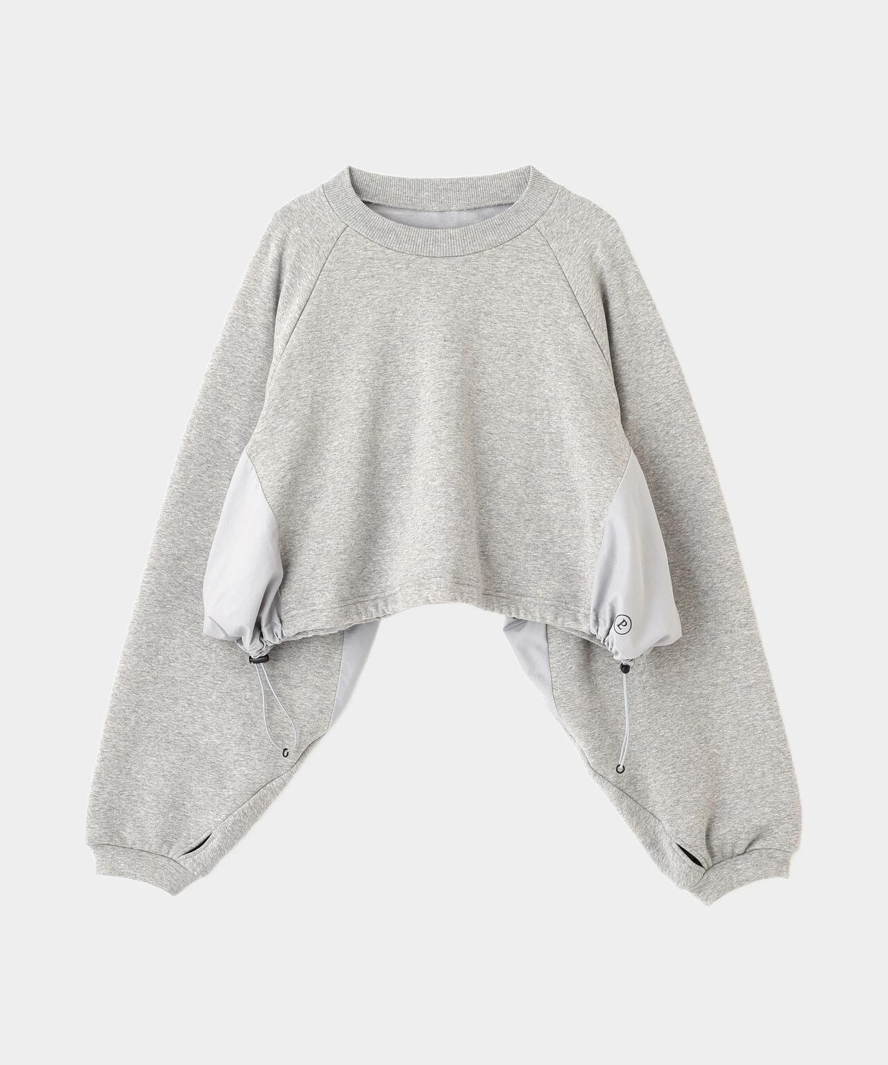 《LE PHIL SPORTS》バック裏毛コンビショートプルオーバー