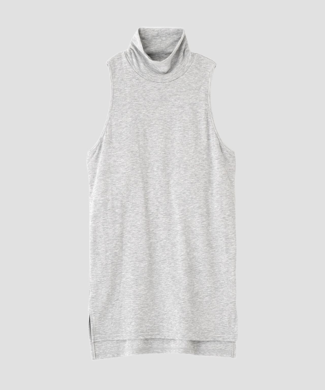 カップインハイネックトップ