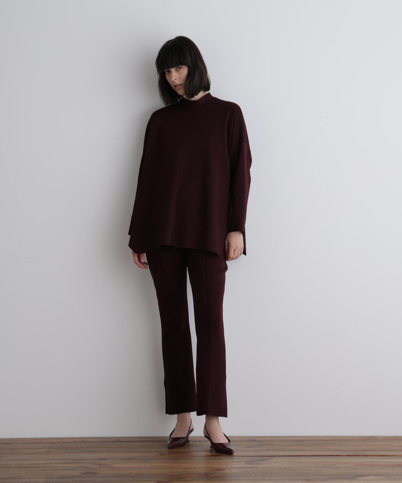 ダブルジャガードニット