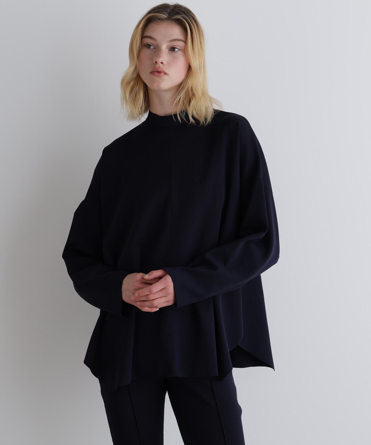 ダブルジャガードニット