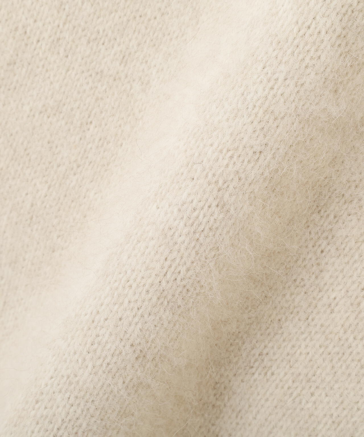 FOX混Vネックニット