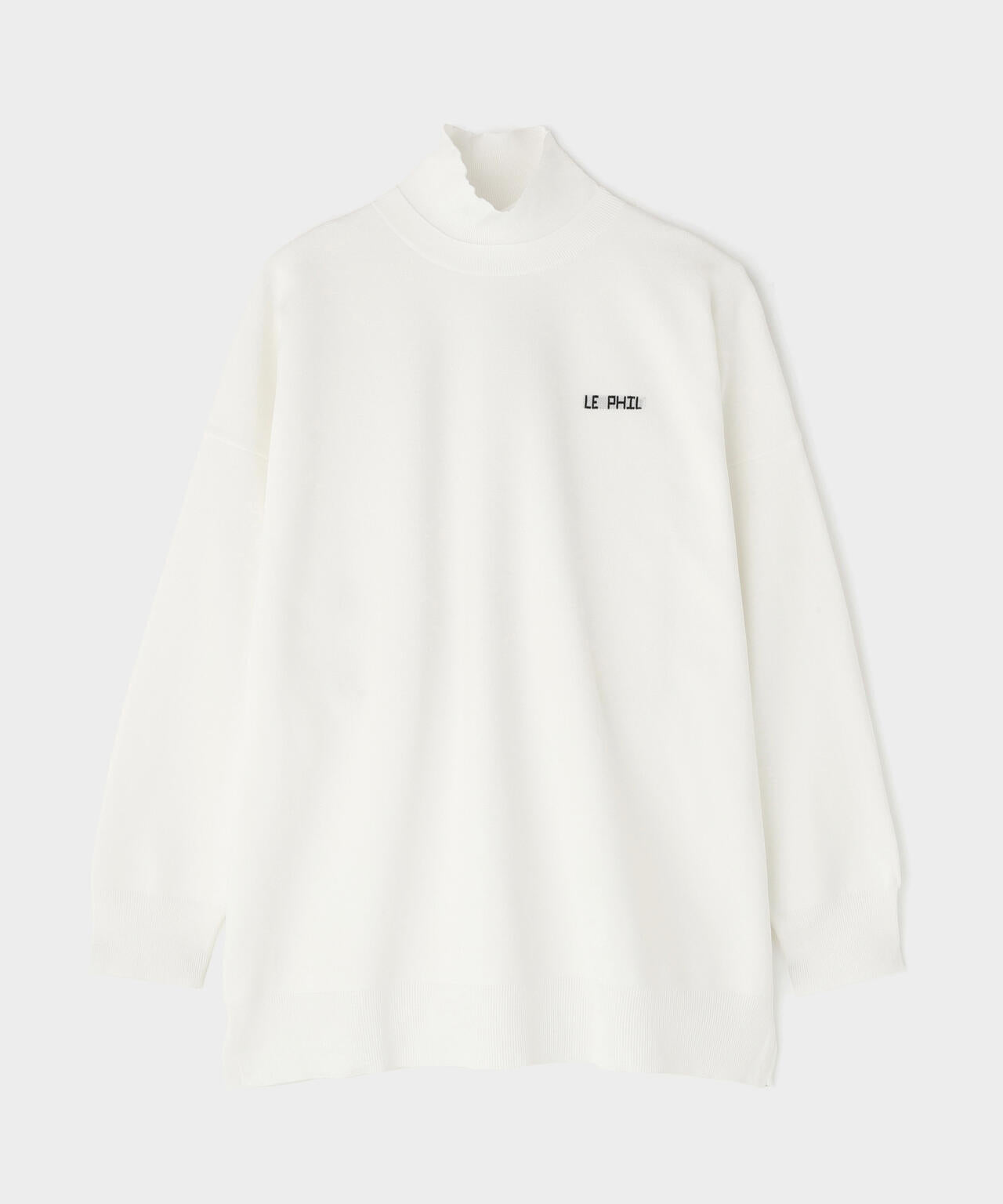 《LE PHIL SPORTS》レタードハイネックニット