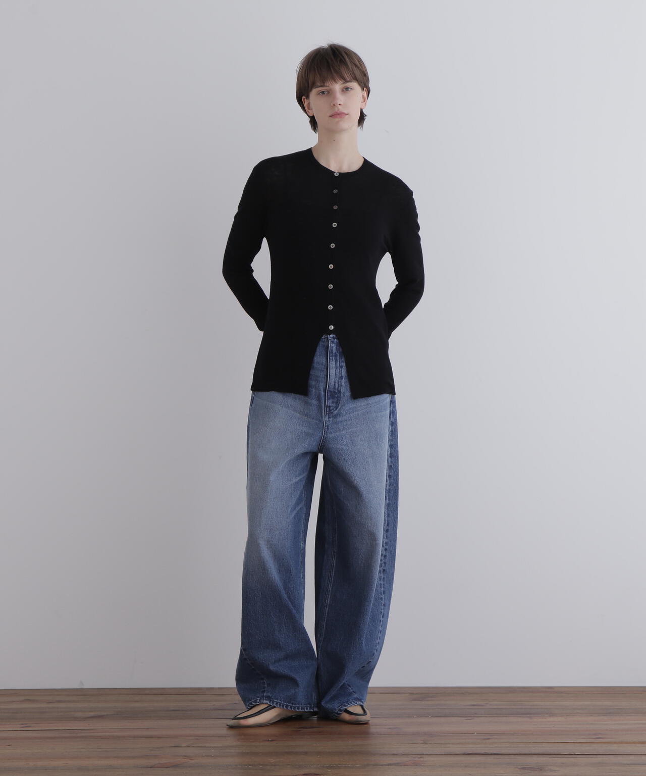 ハイゲージニットカーディガン