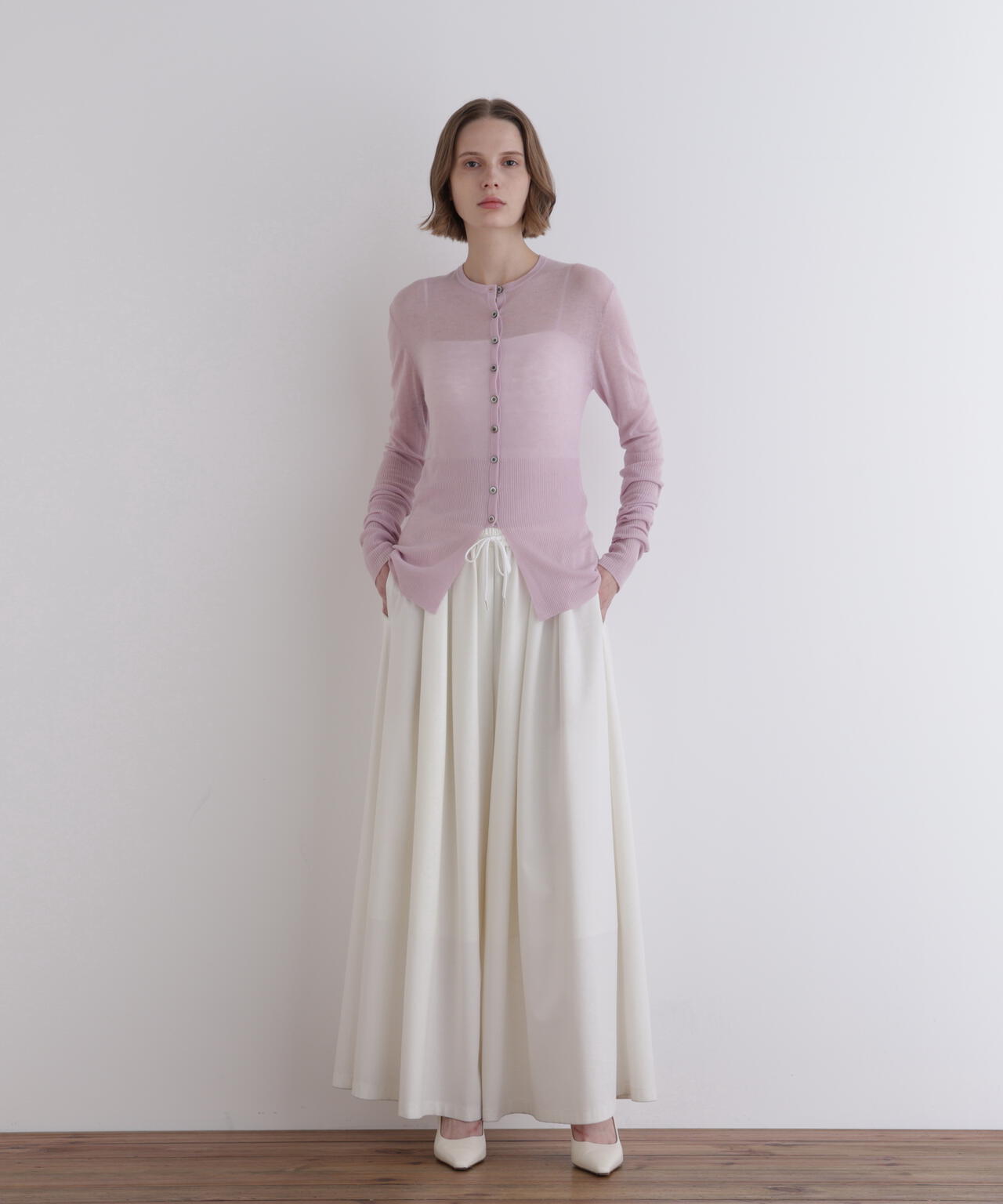 ハイゲージニットカーディガン