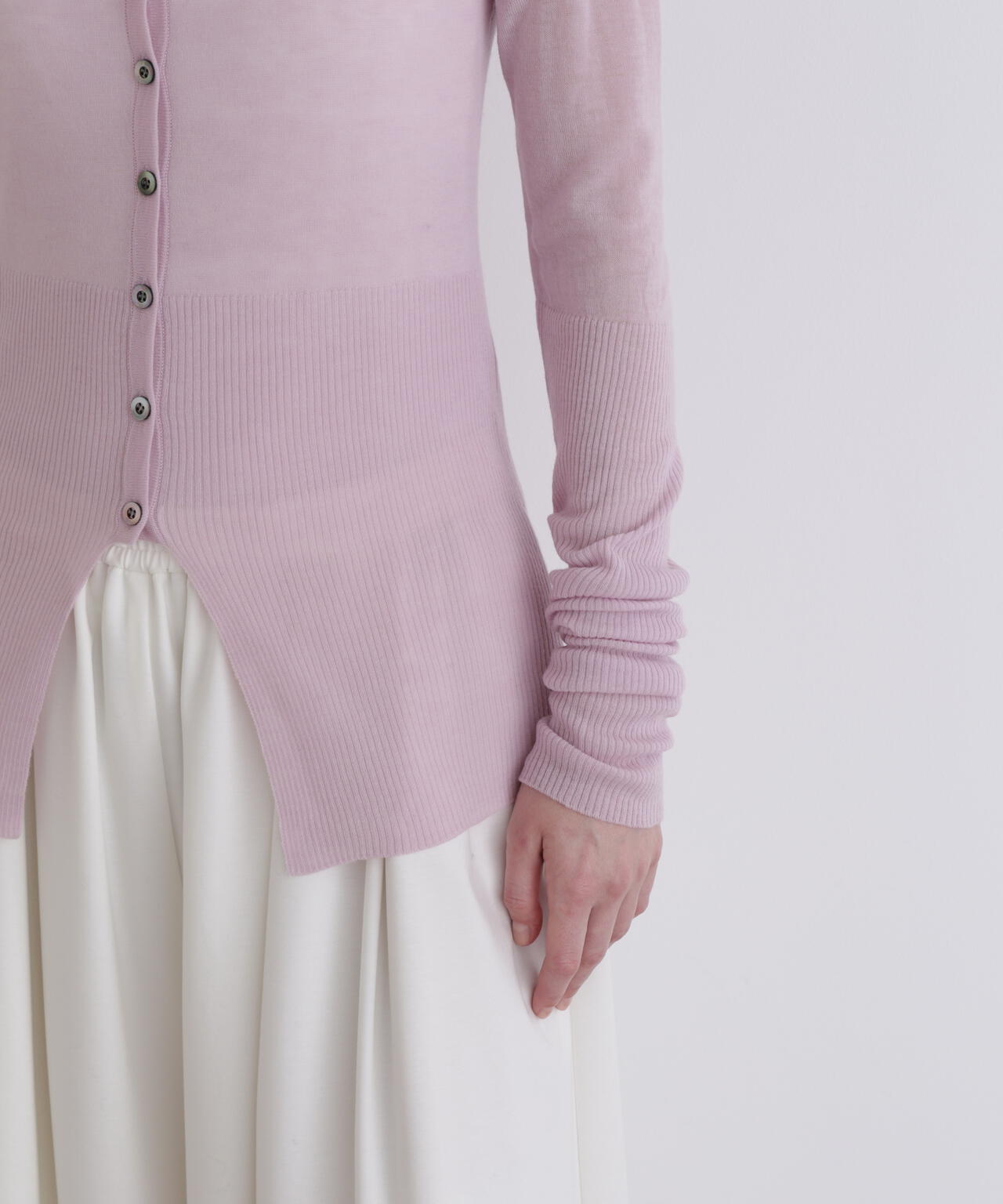 ハイゲージニットカーディガン