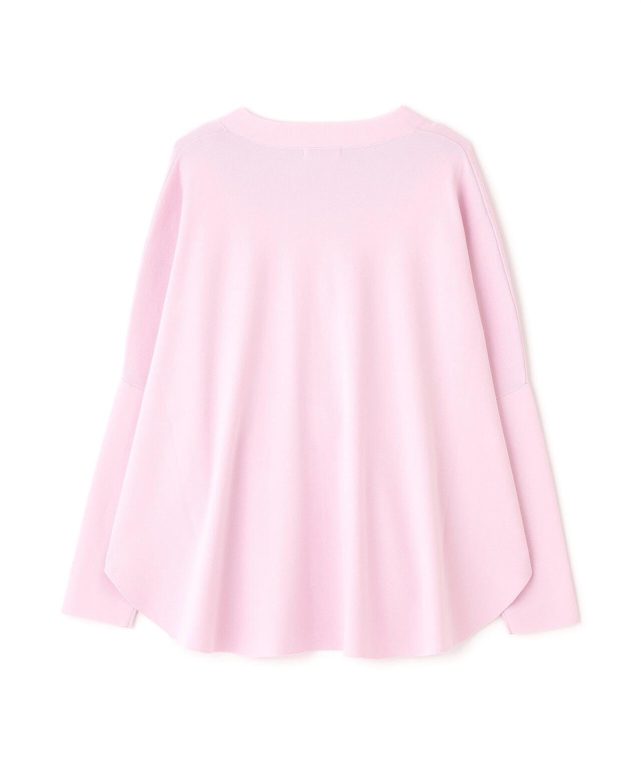 オーバーサイズラウンドヘムカーデ