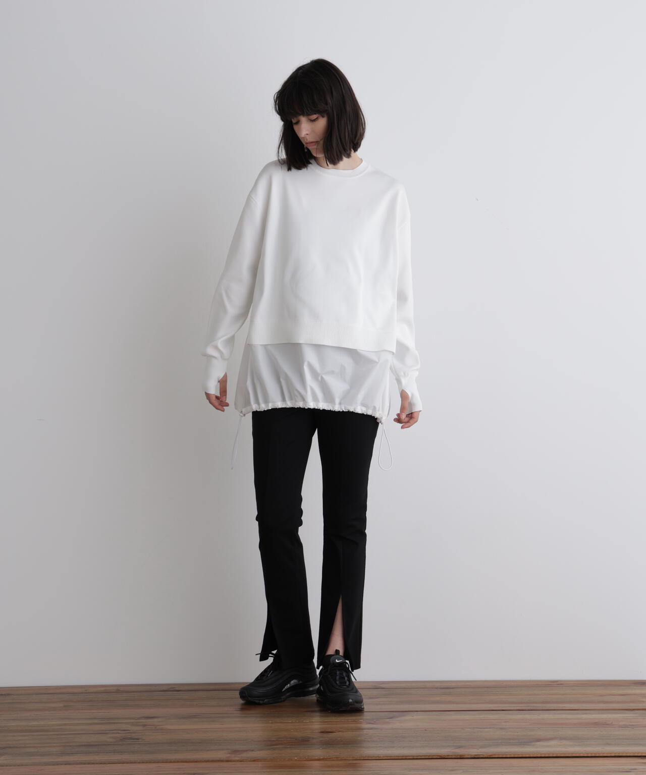 《LE PHIL SPORTS》テックレイヤードニット