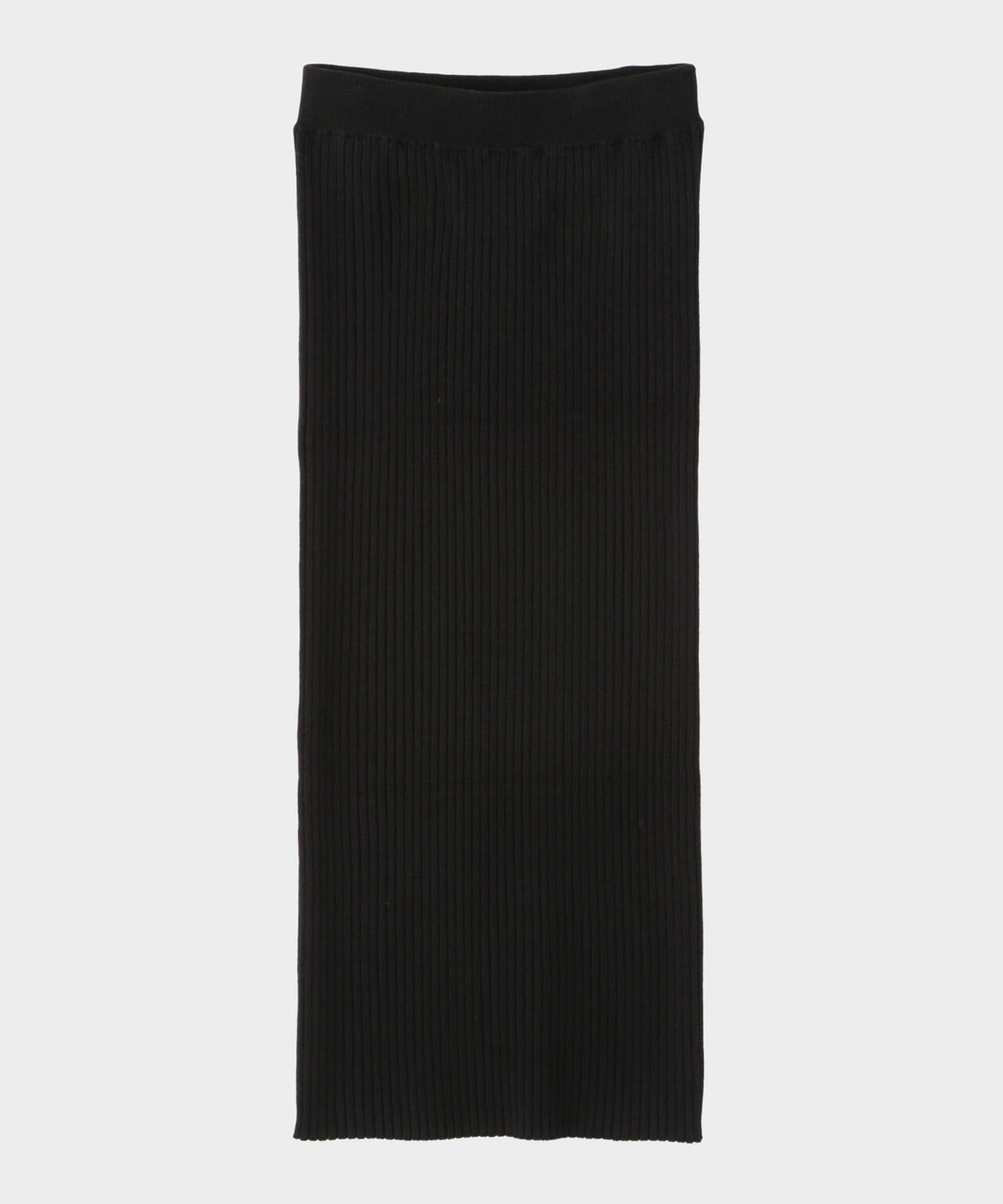 ワイドリブニットスカート