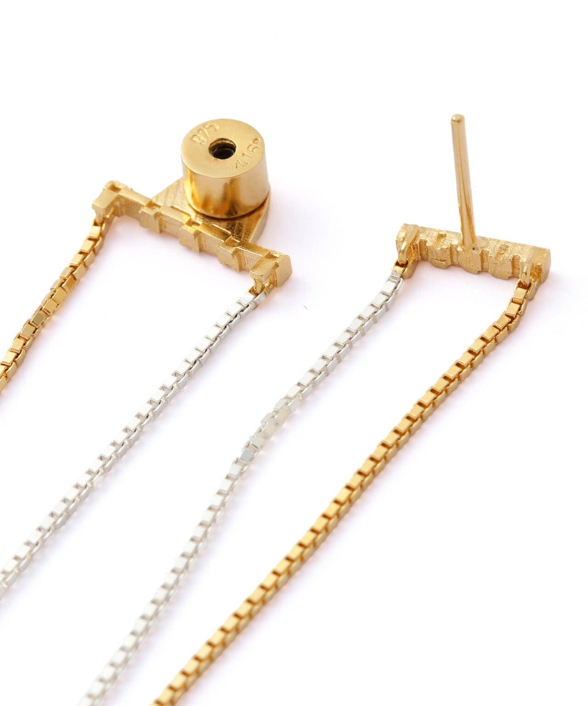 <MAGGOOSH / マグーシュ>CURRENTS CROSS EARRINGS