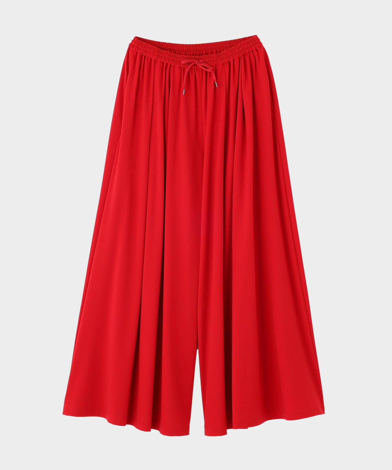 コンパクトギャザーワイドパンツ