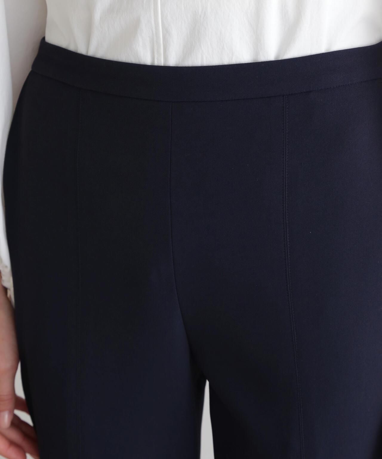 2WAYツイルフロントスリットパンツ