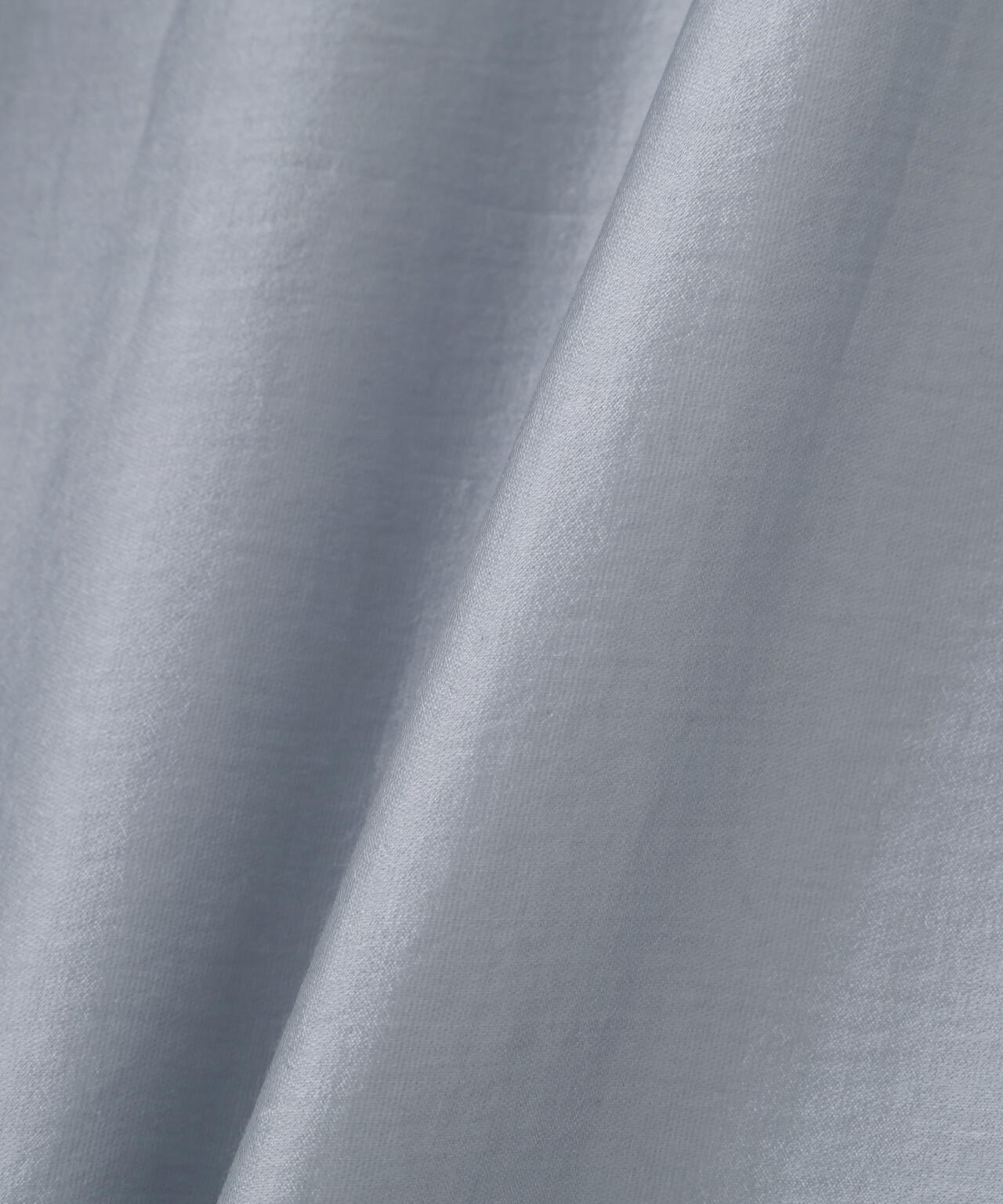 スタンドカラーフリルブラウス