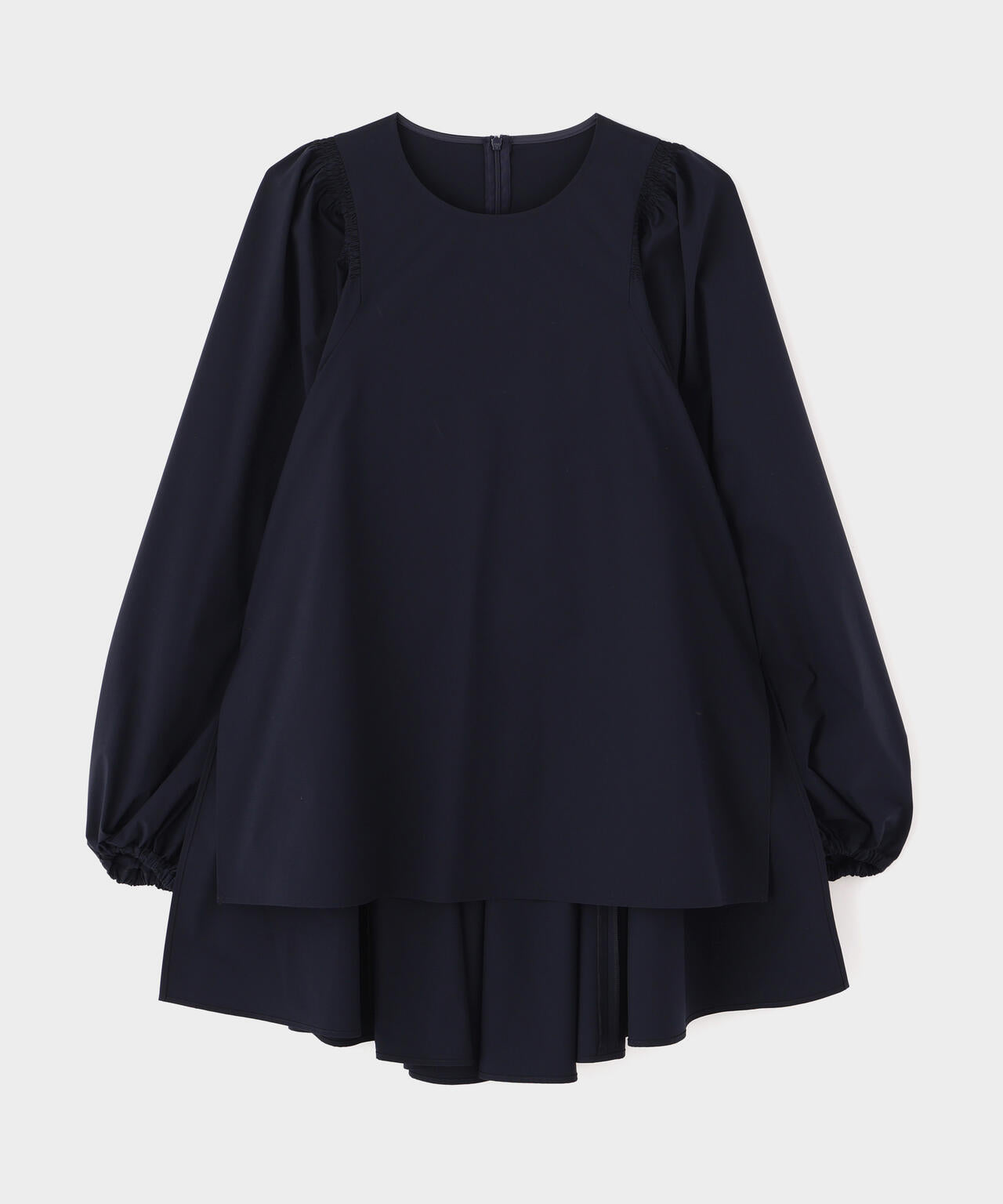 SOLOTEXブロードギャザーブラウス