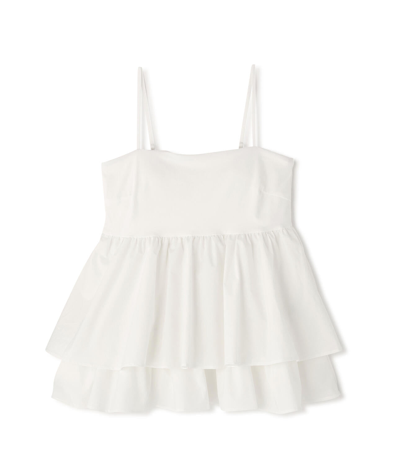 フリルキャミソール