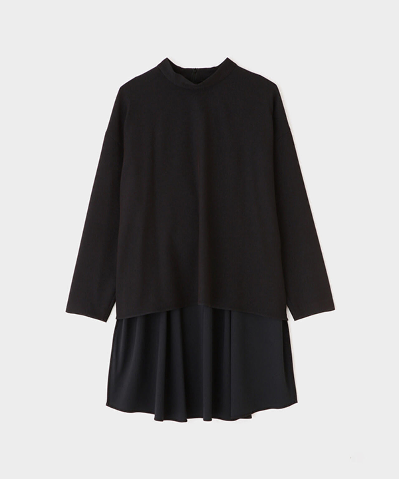 2WAYツイルロングスリーブブラウス