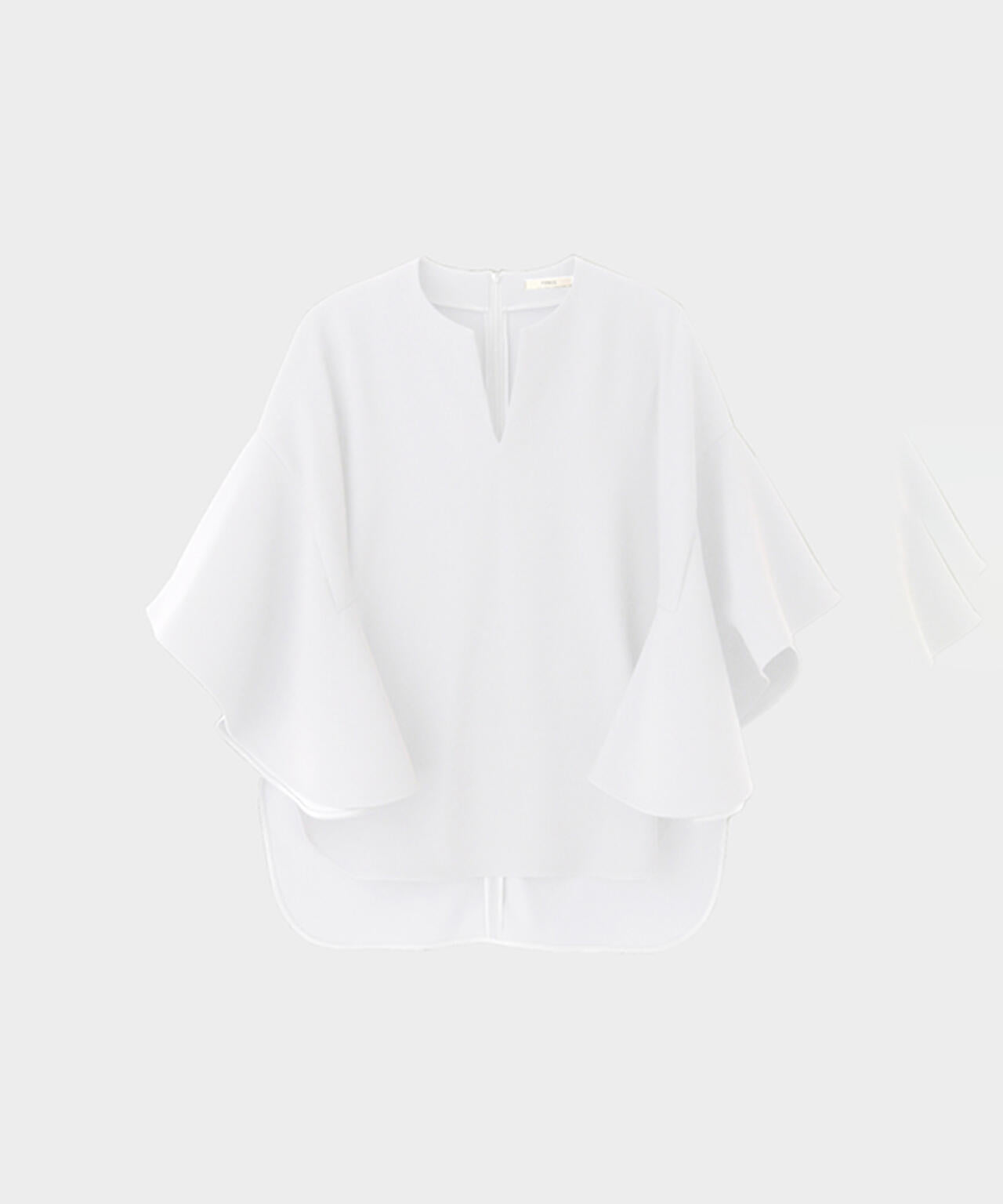 2WAYツイルフレアブラウス