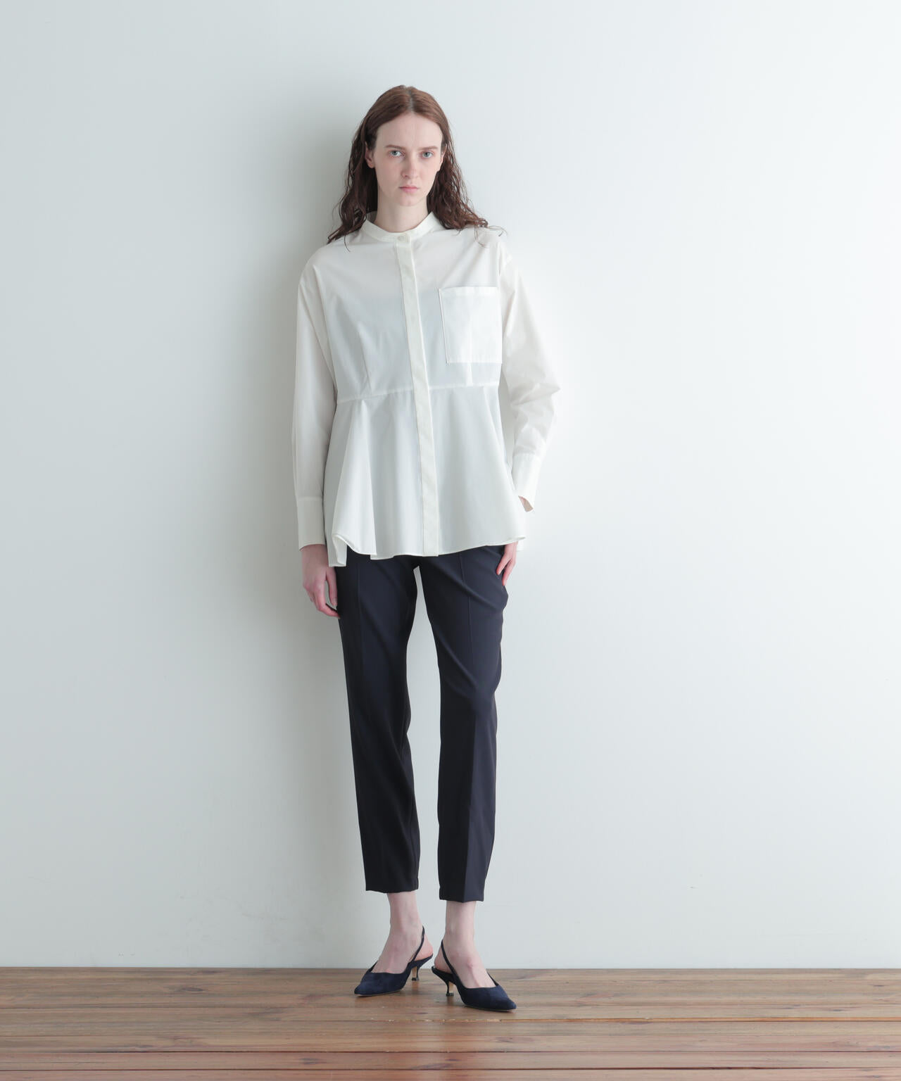 SOLOTEXペプラムブラウス