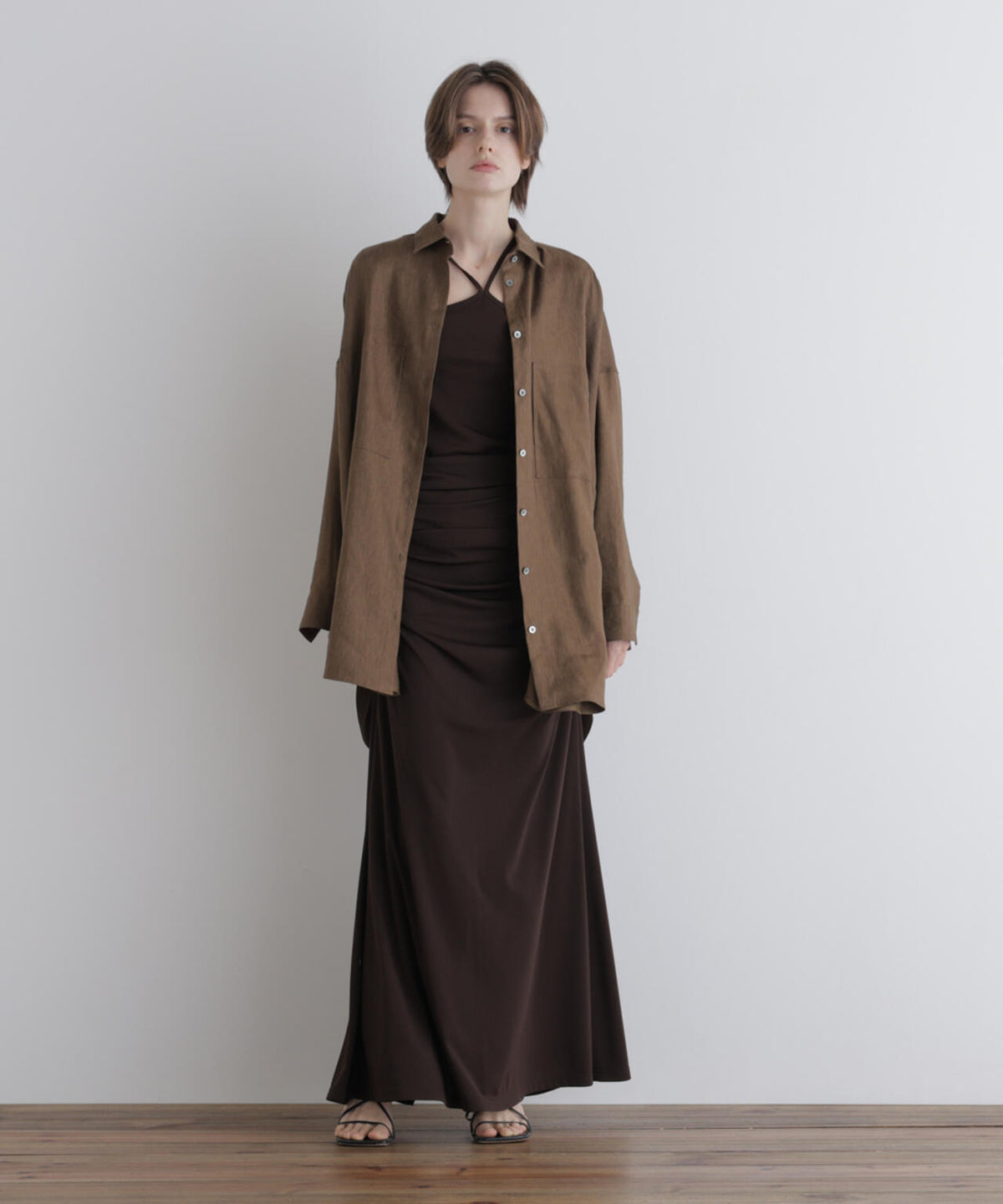 175cm B:80 W:60 H:89 着用サイズ:1
