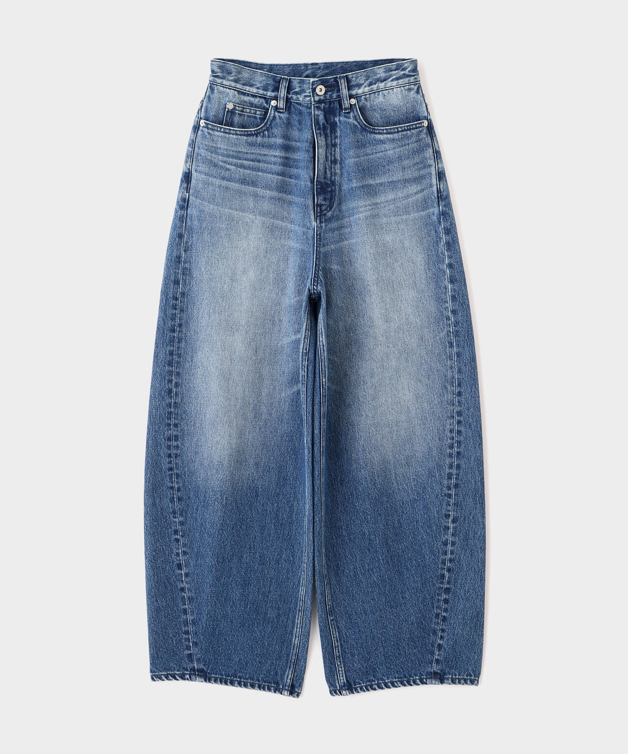 【EC限定/00サイズ】バルーンシルエットデニムパンツ