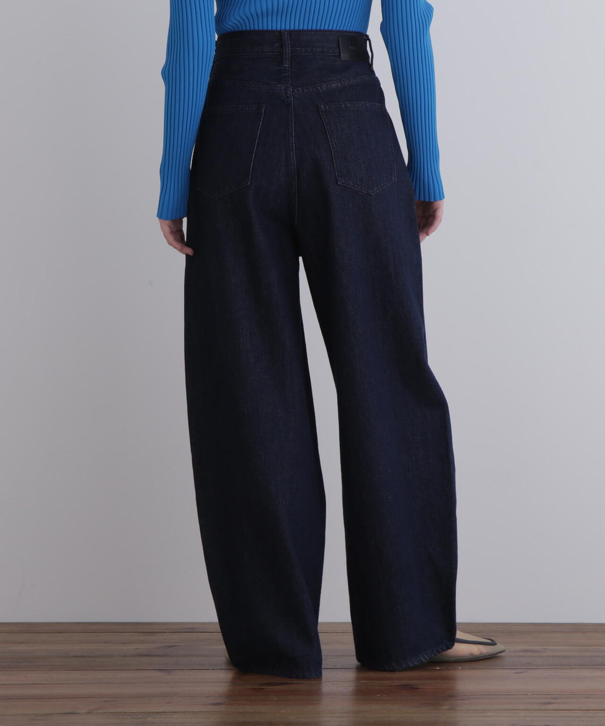 【EC限定/00サイズ】バルーンシルエットデニムパンツ