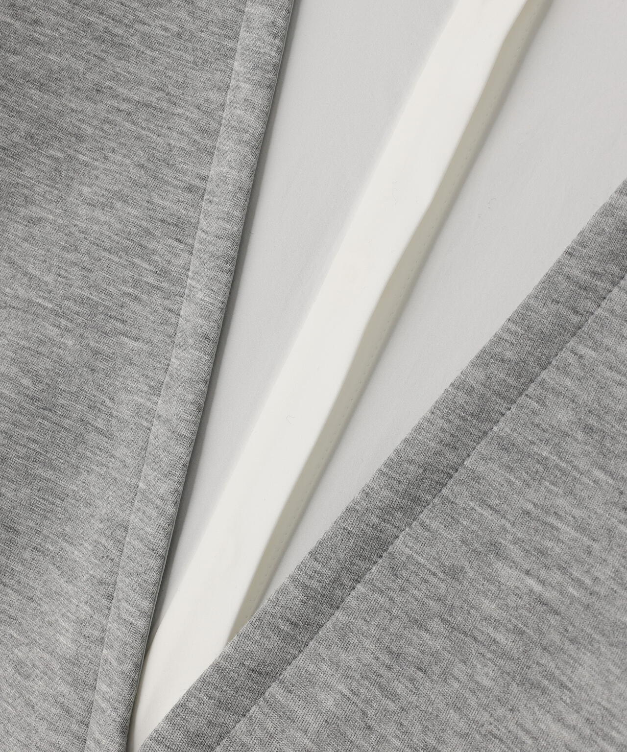 ジャージー襟付きワンピース