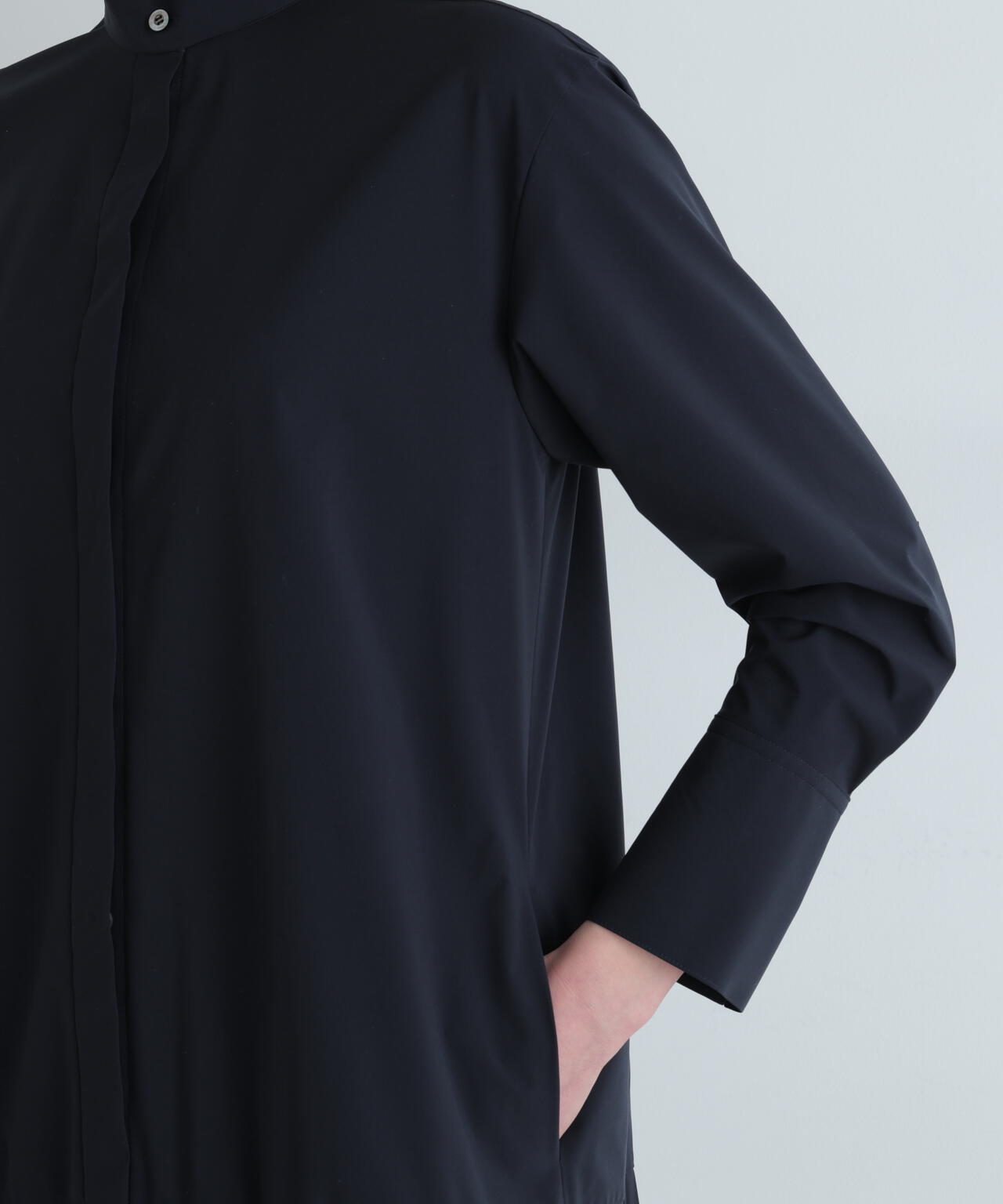 SOLOTEXブロードプリーツワンピース