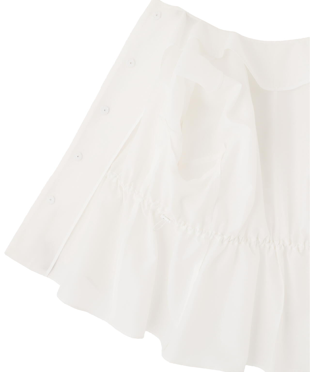 シアー袖ボリュームジャケット